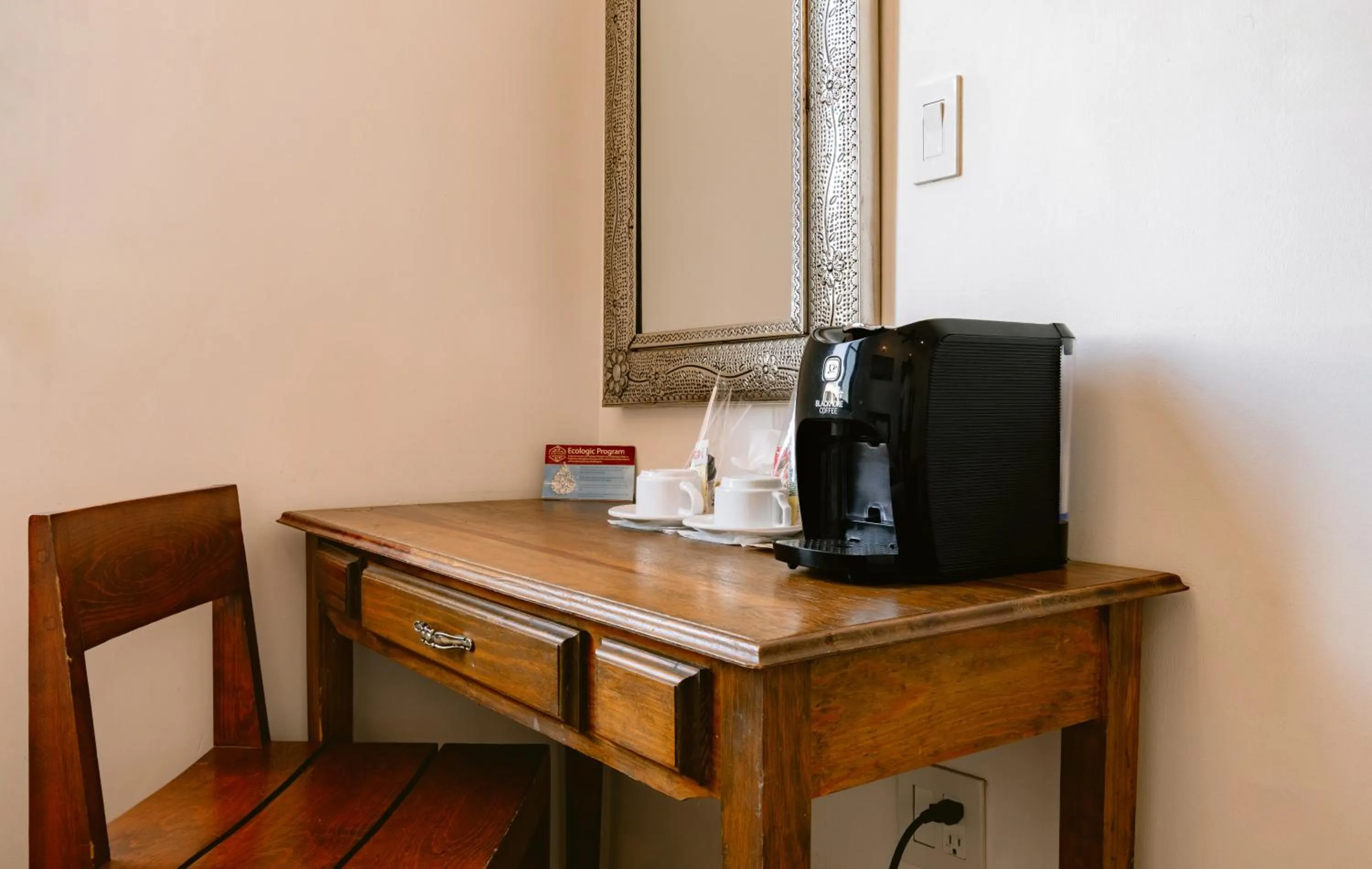 Decorative detail in Hotel La Estación