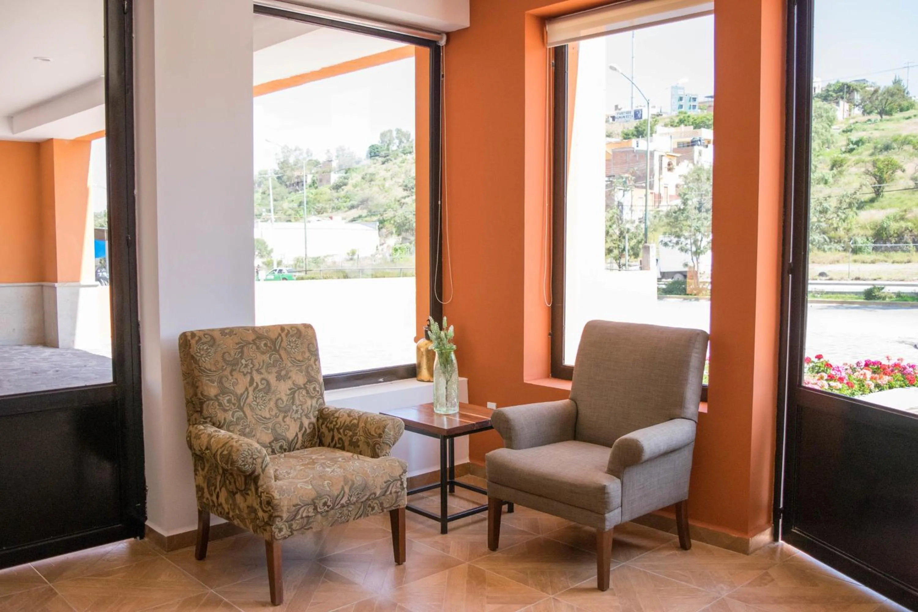 Lobby or reception in Hotel La Estación