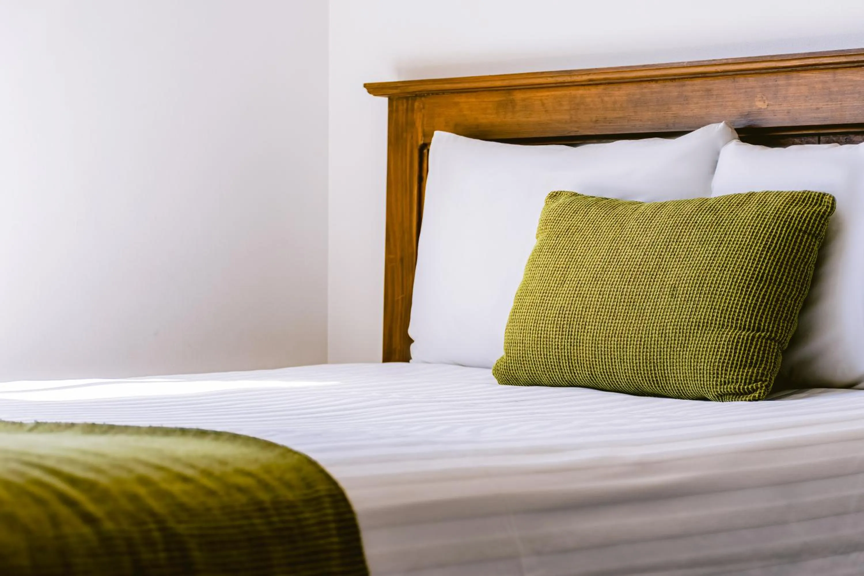Decorative detail, Bed in Hotel La Estación