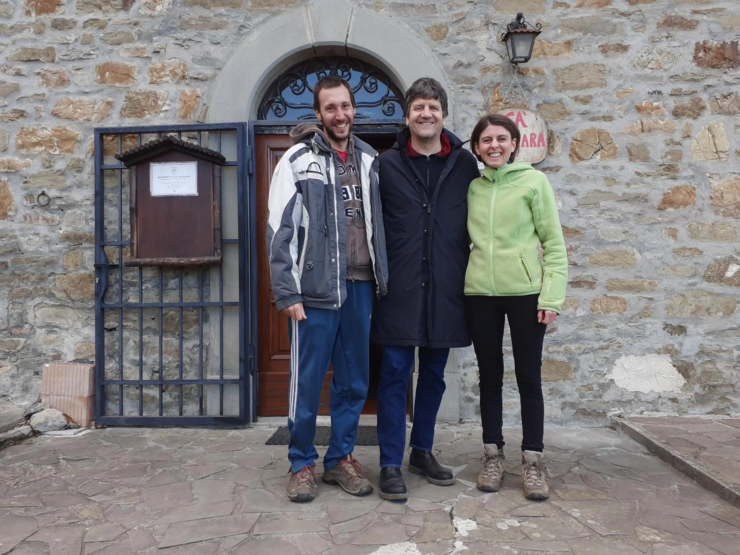 Property building in Cà Gennara Agri B&B