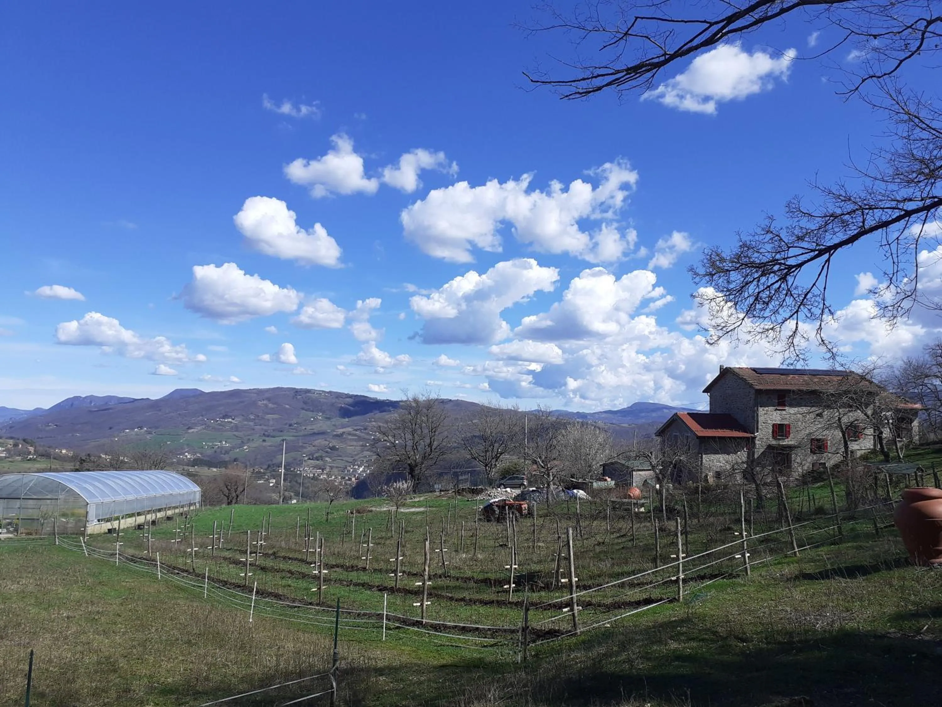 Property building in Cà Gennara Agri B&B