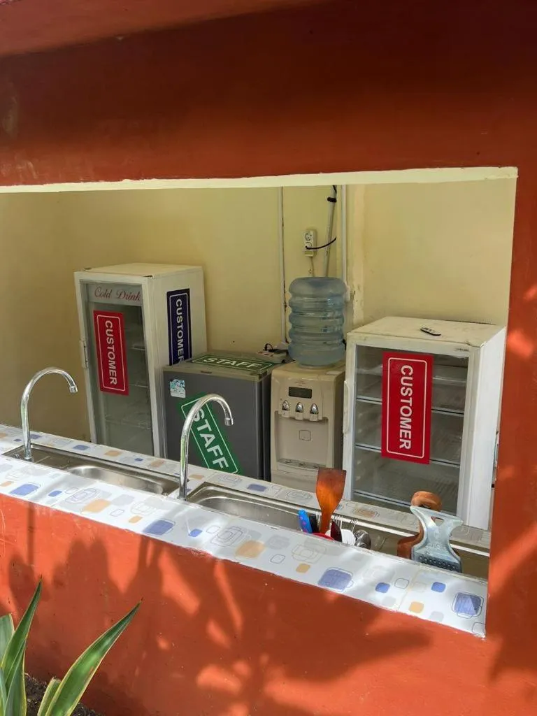 Communal kitchen in Villa Anjing 2