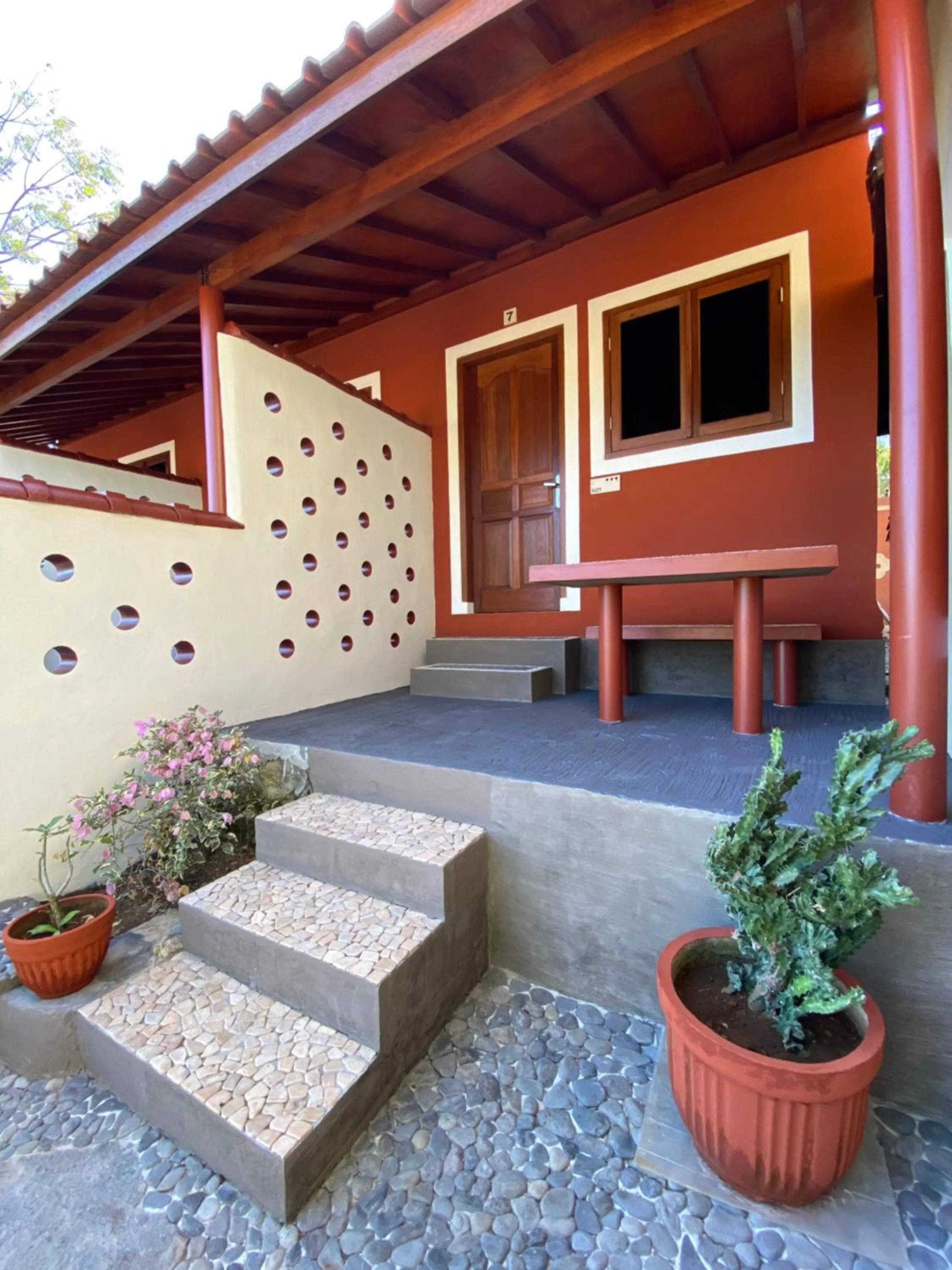 Balcony/Terrace in Villa Anjing 2