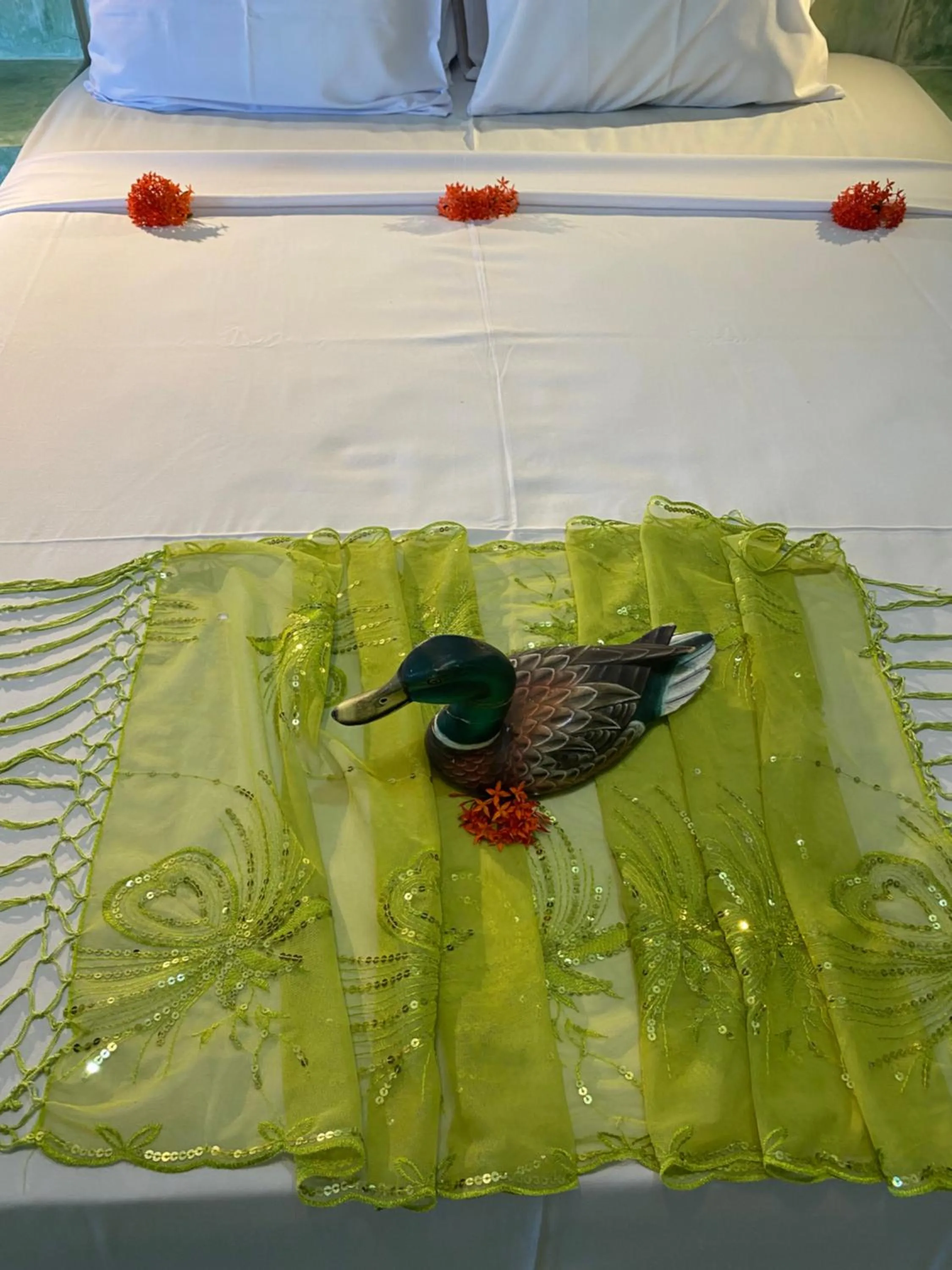 Decorative detail, Bed in Villa Anjing 2