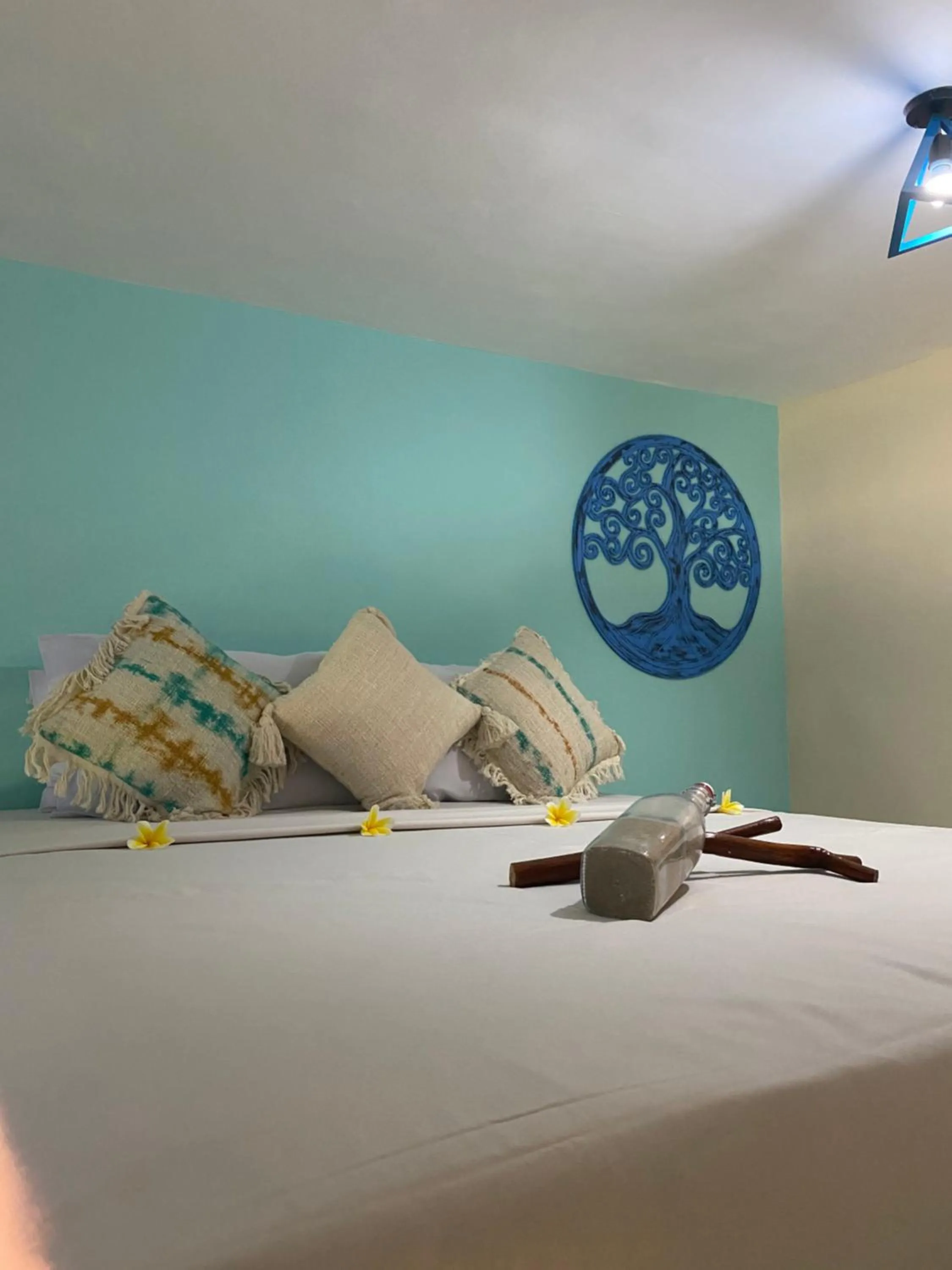 Decorative detail, Bed in Villa Anjing 2