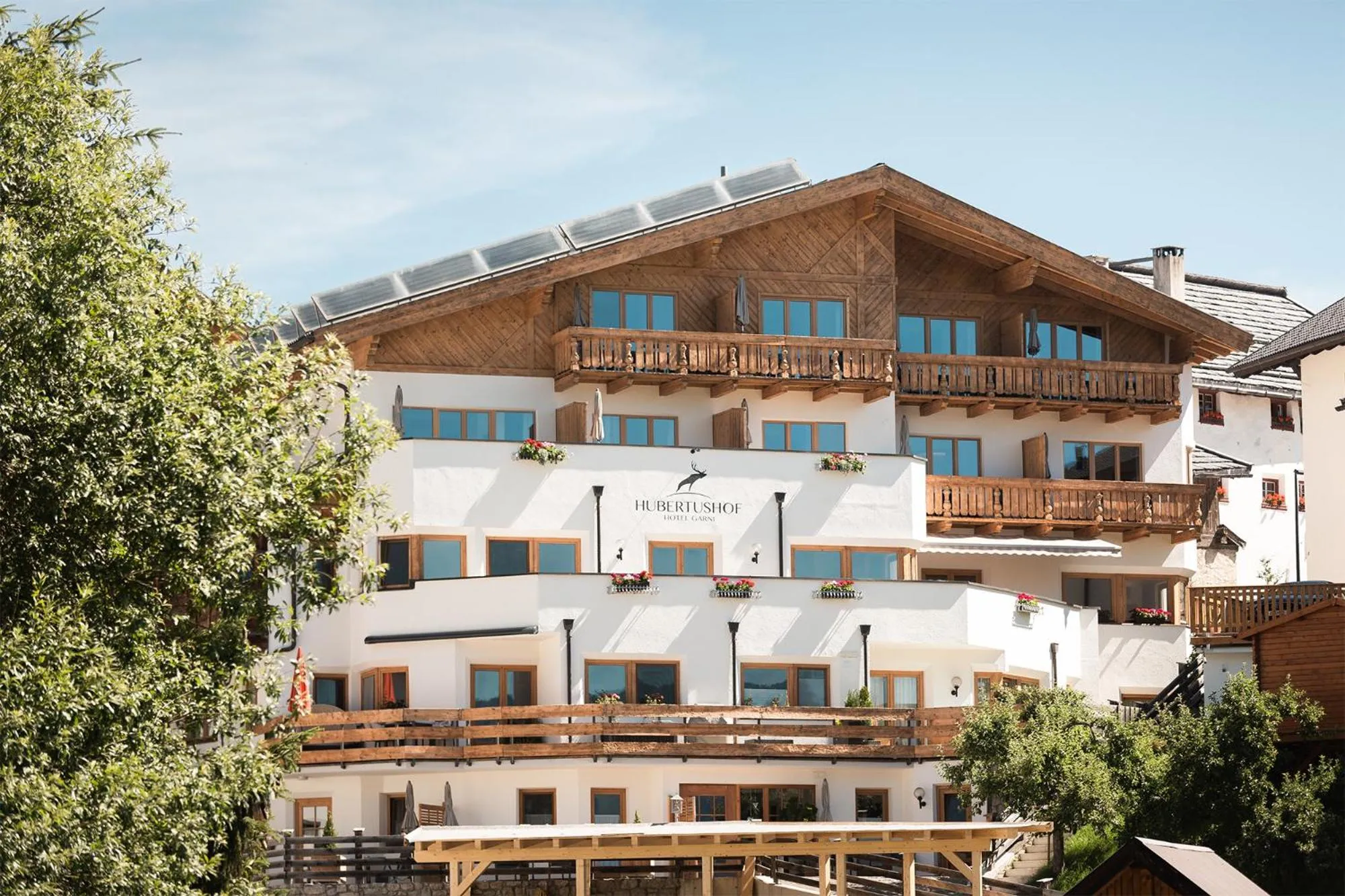 Property building in Hotel Garni Hubertushof