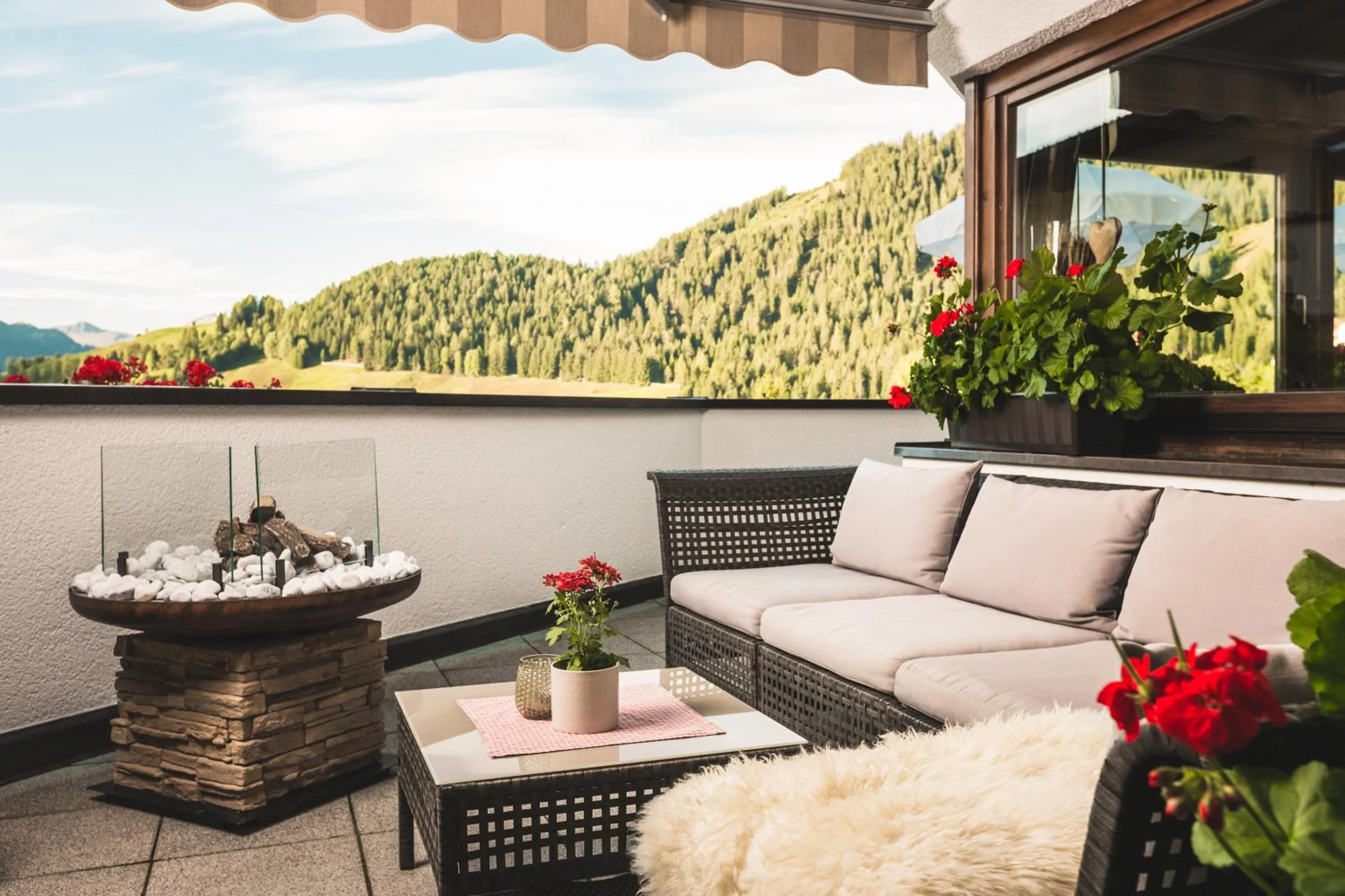 Lounge or bar in Hotel Garni Hubertushof