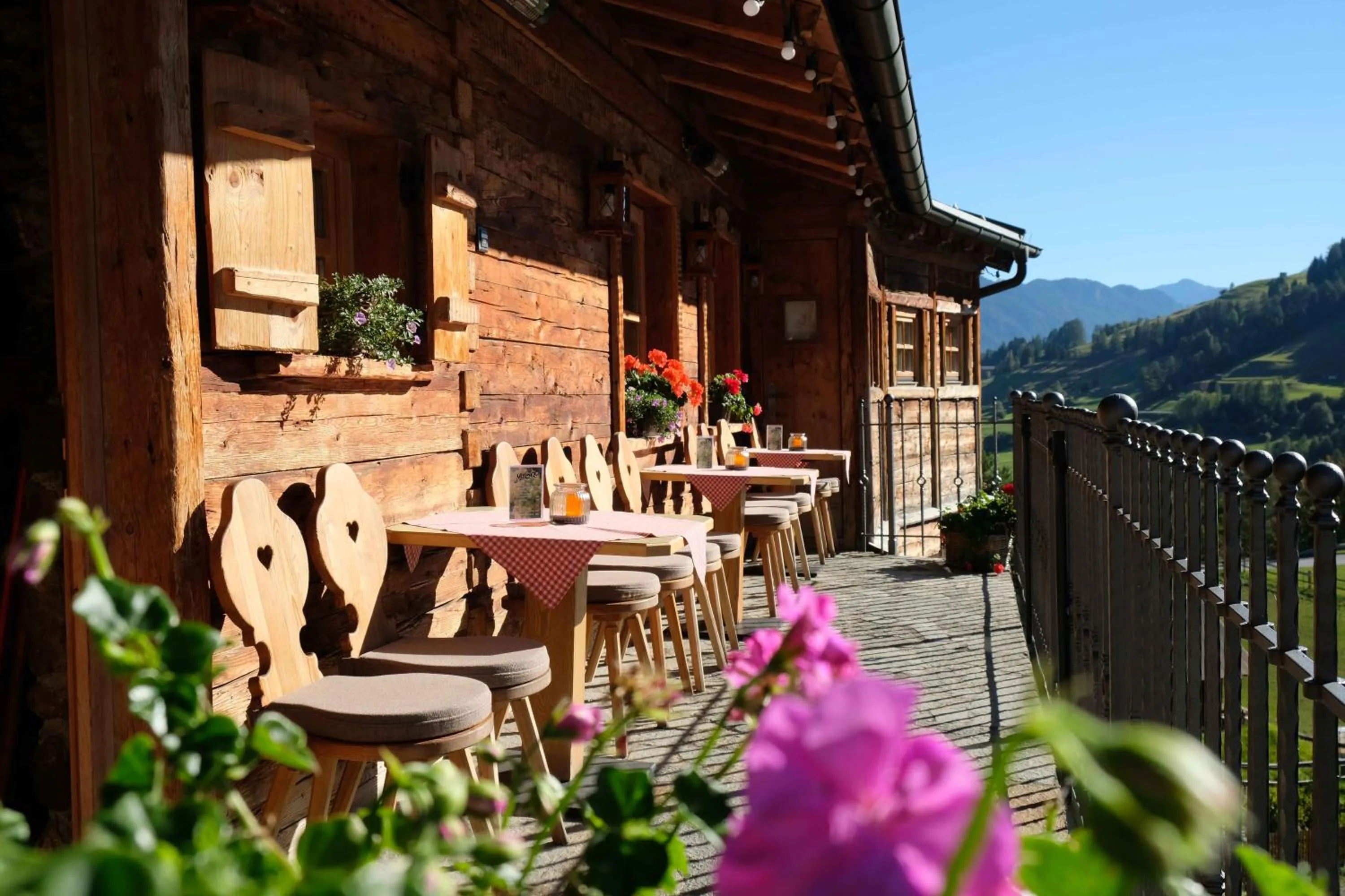 Balcony/Terrace in Hotel Garni Hubertushof