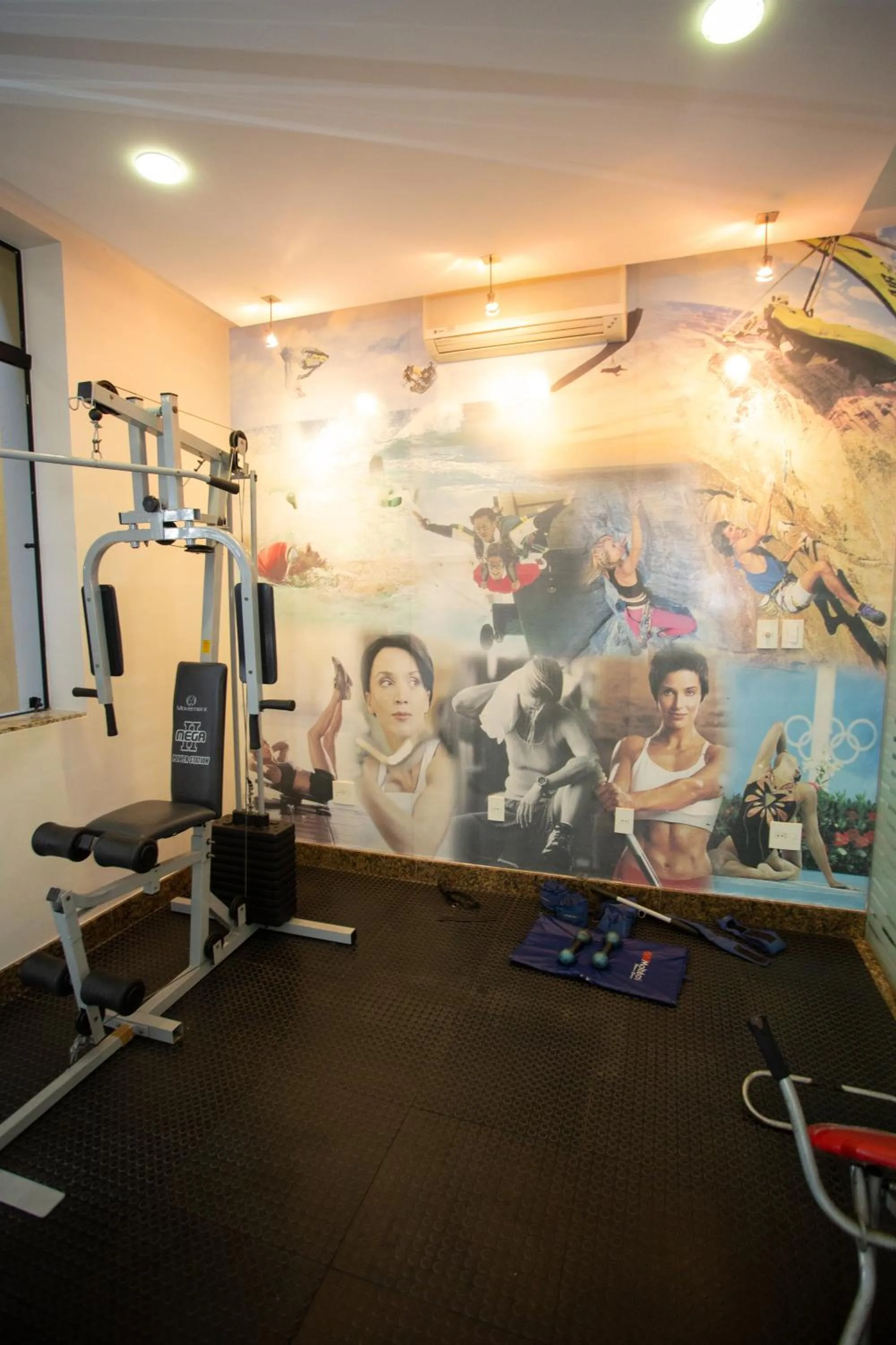 Fitness centre/facilities in Benvenuto Palace Hotel