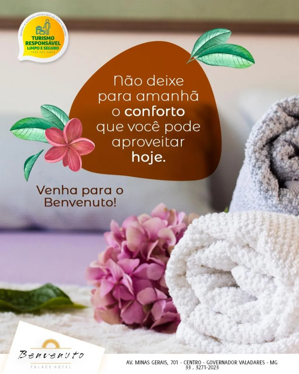 Logo/Certificate/Sign in Benvenuto Palace Hotel