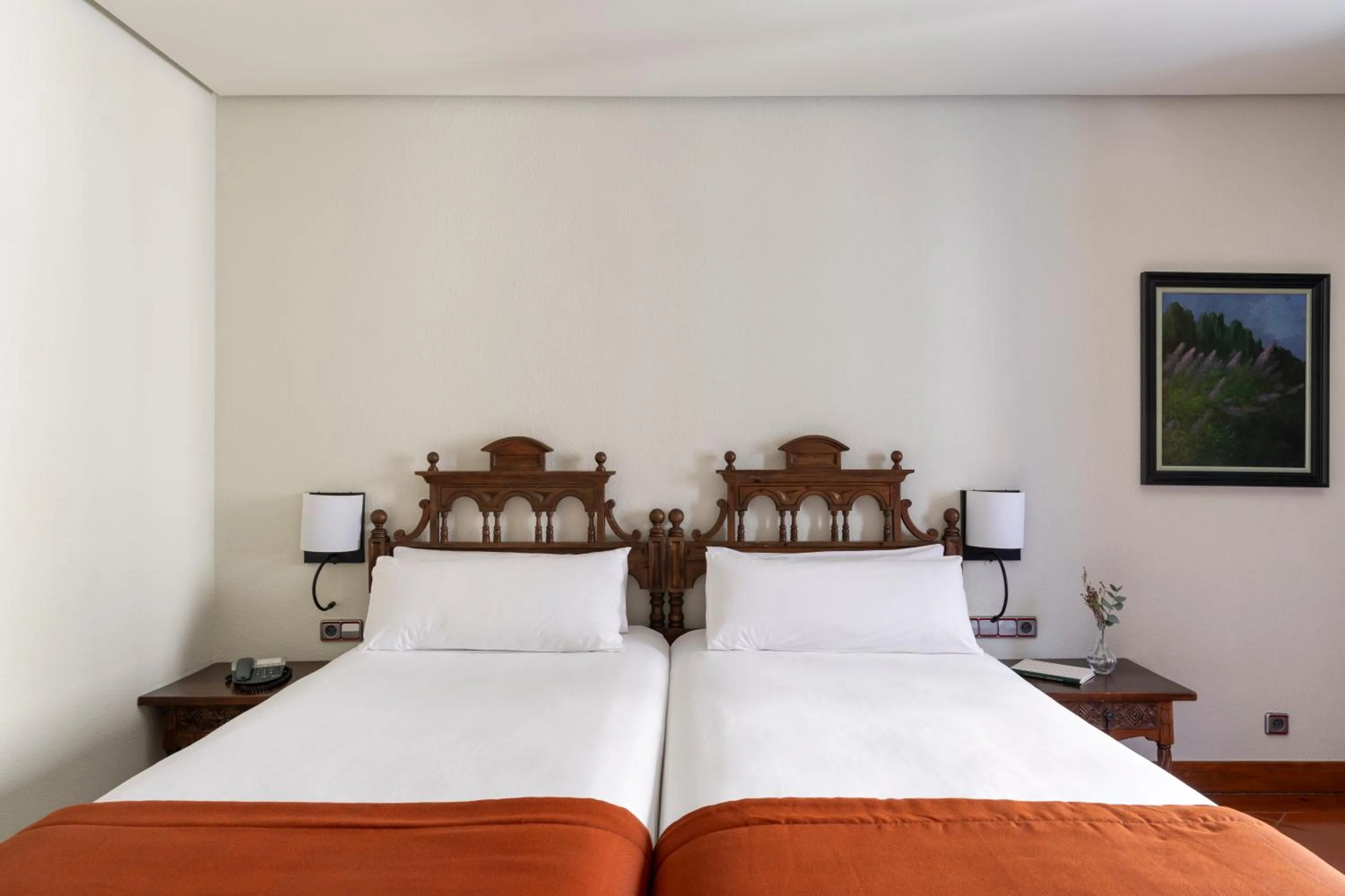 Bed in Parador de Santo Domingo de la Calzada