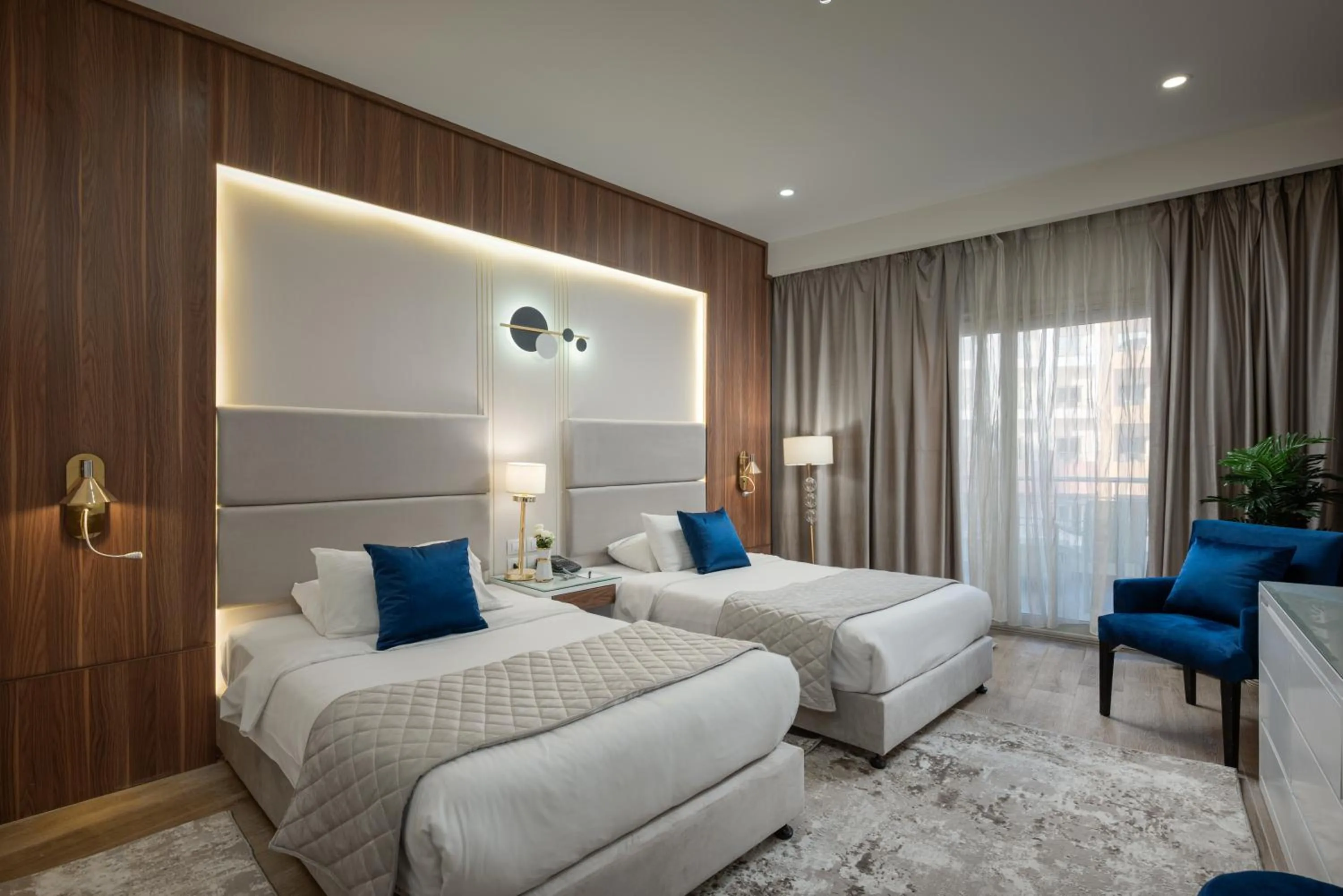 Bed in Tolip Family Park Hotel