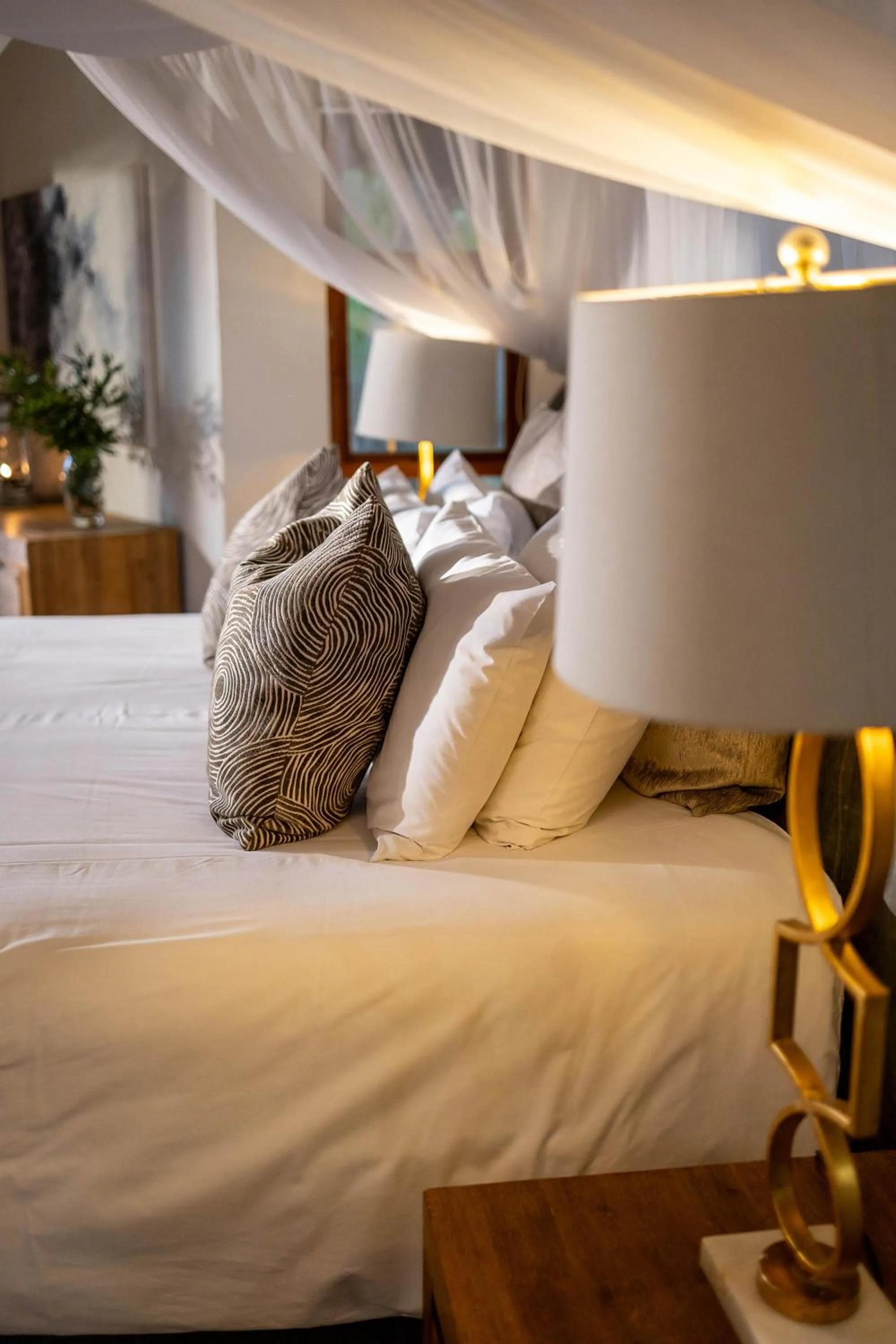 Bed in Karongwe - Kuname Safari Lodge