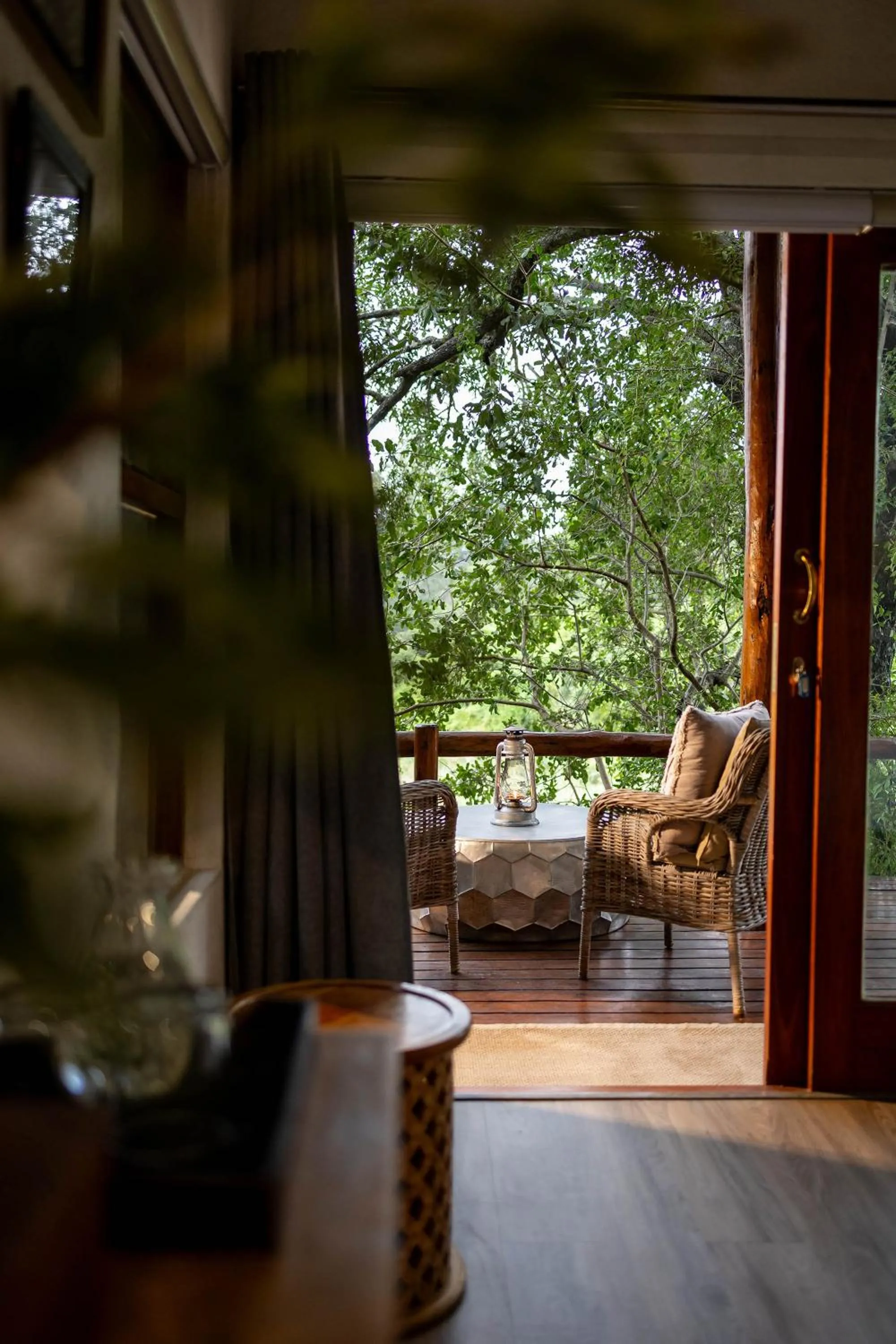 Balcony/Terrace in Karongwe - Kuname Safari Lodge