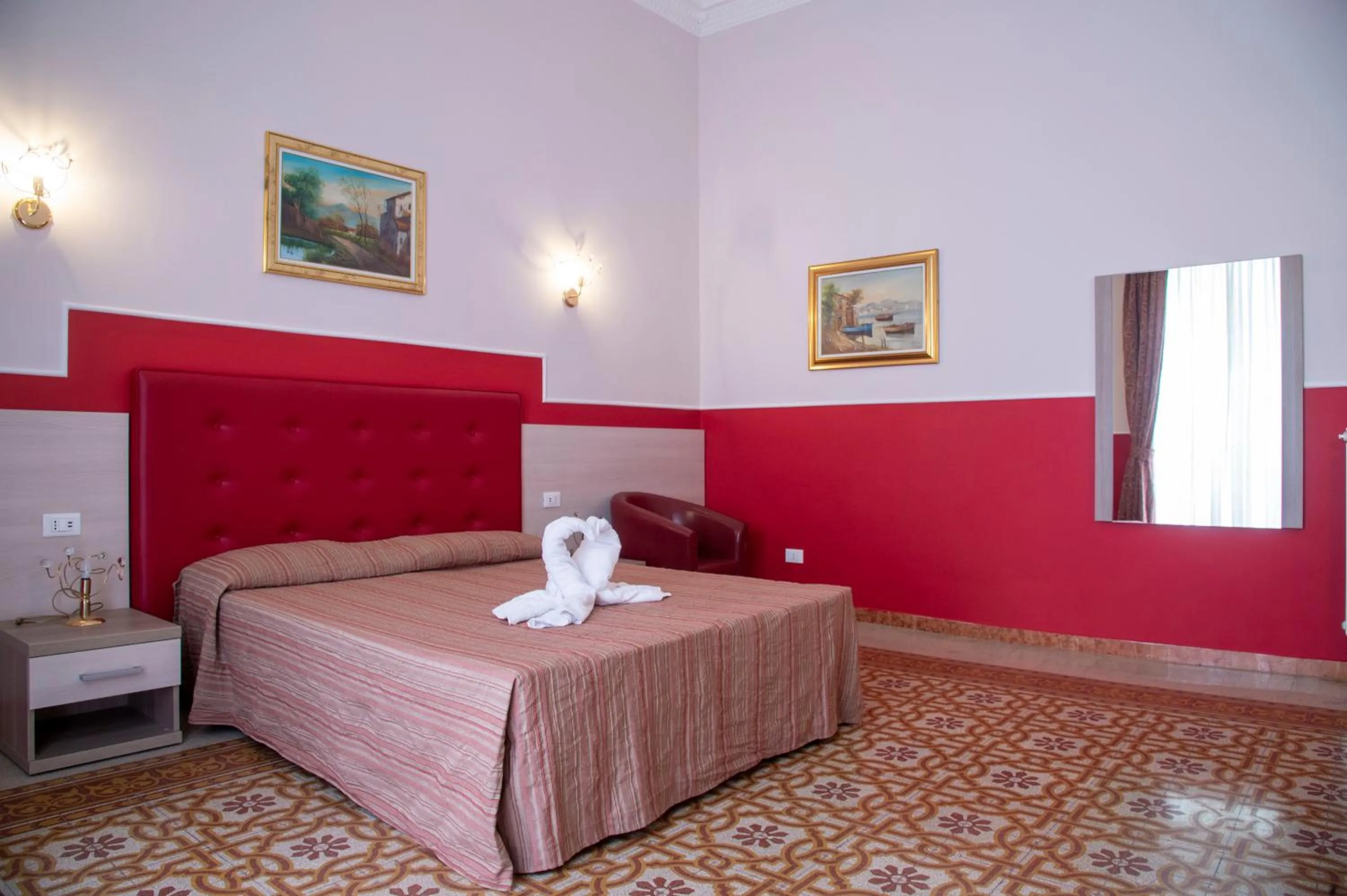 Bedroom, Bed in Domus Napoleone