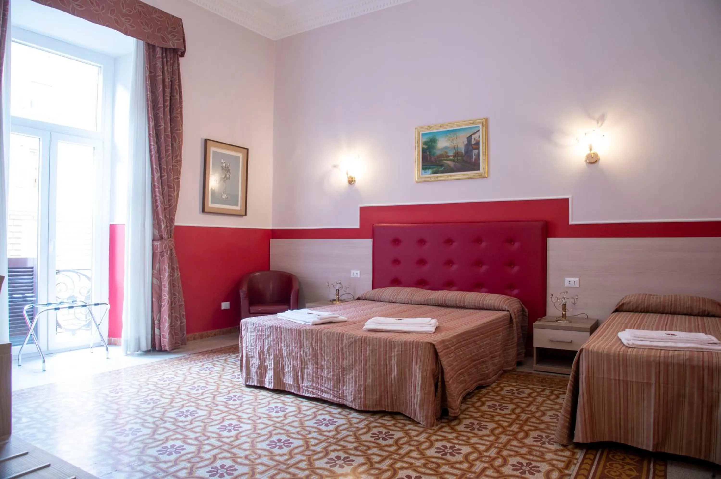 Bedroom, Bed in Domus Napoleone