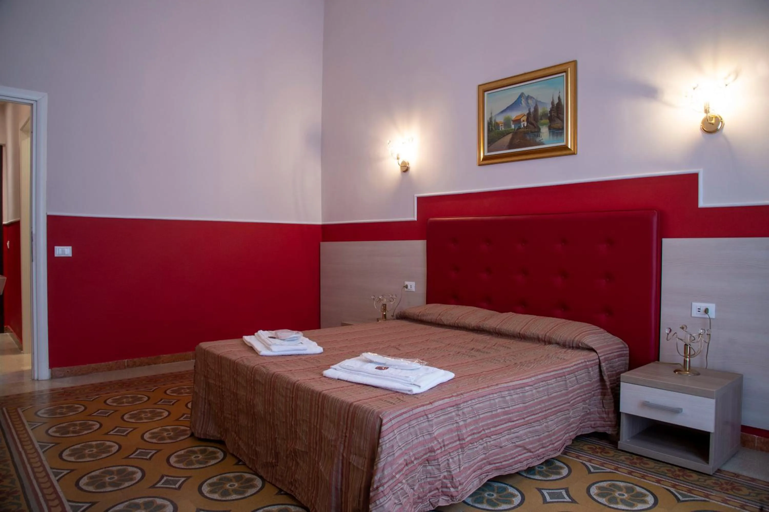 Bedroom, Bed in Domus Napoleone