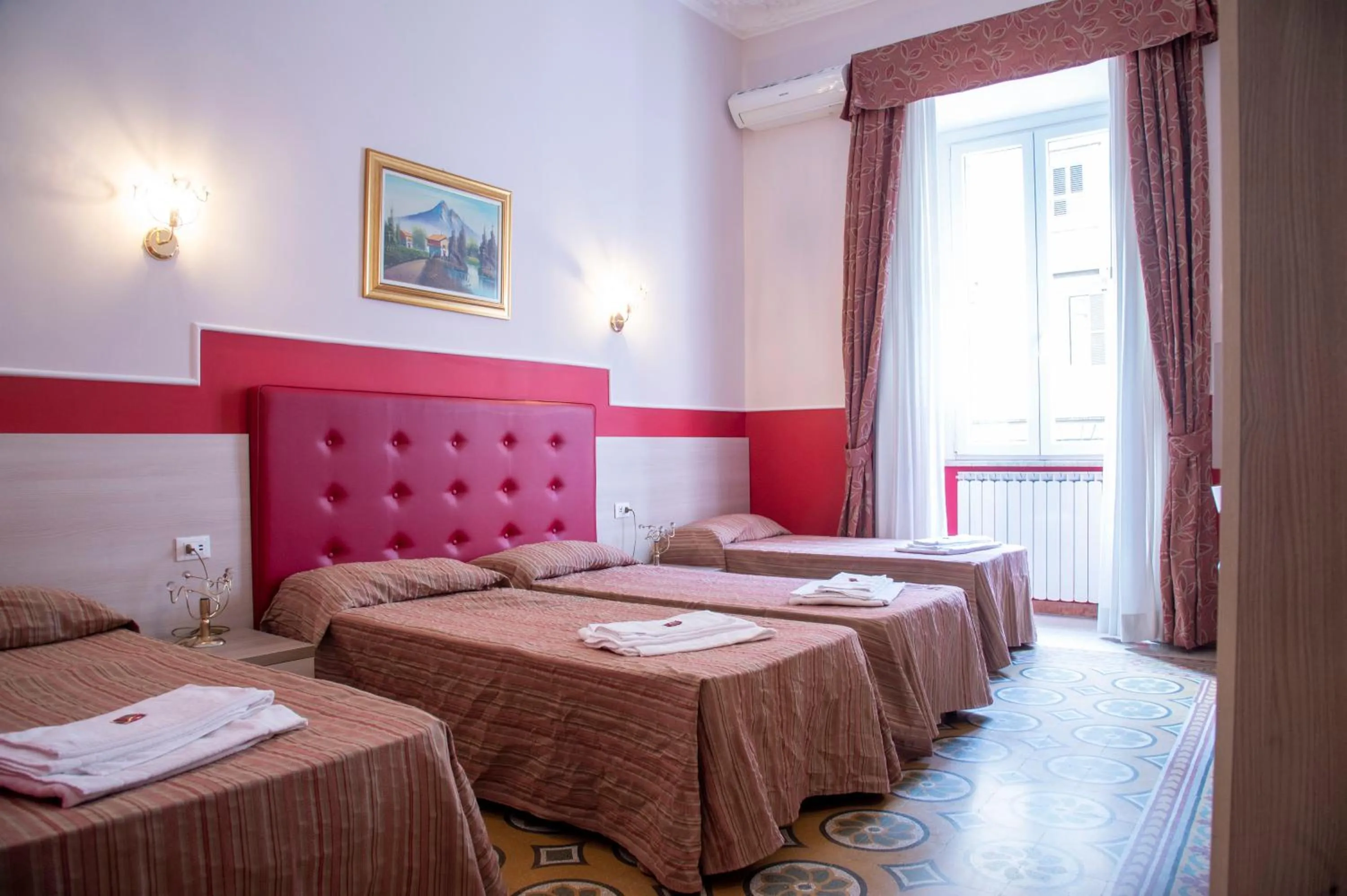 Bedroom, Bed in Domus Napoleone