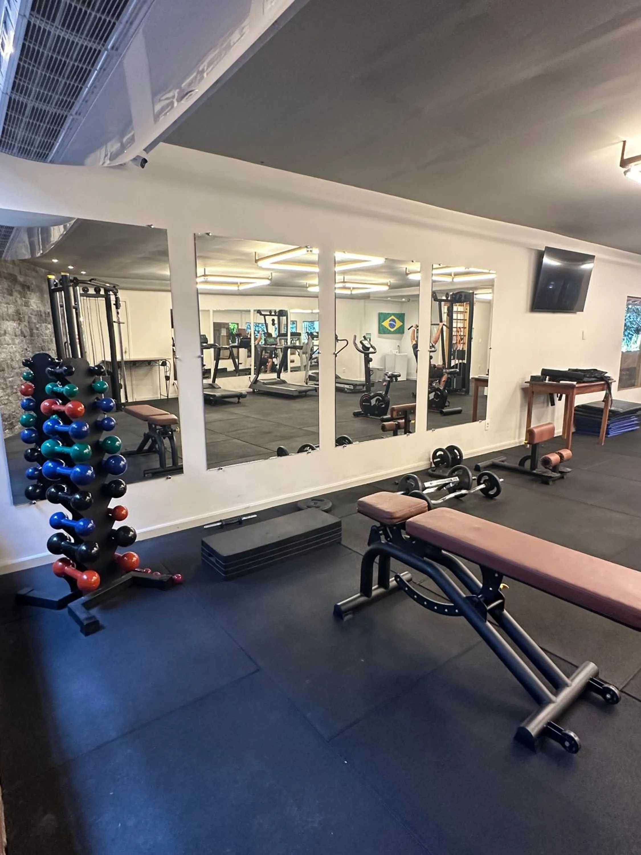 Fitness centre/facilities in Hotel Fazenda Vilarejo All Inclusive