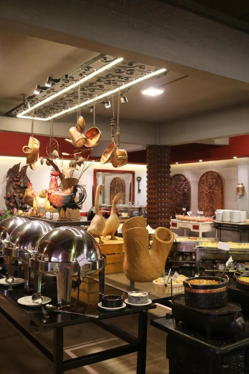 Restaurant/places to eat in Hotel Fazenda Vilarejo All Inclusive