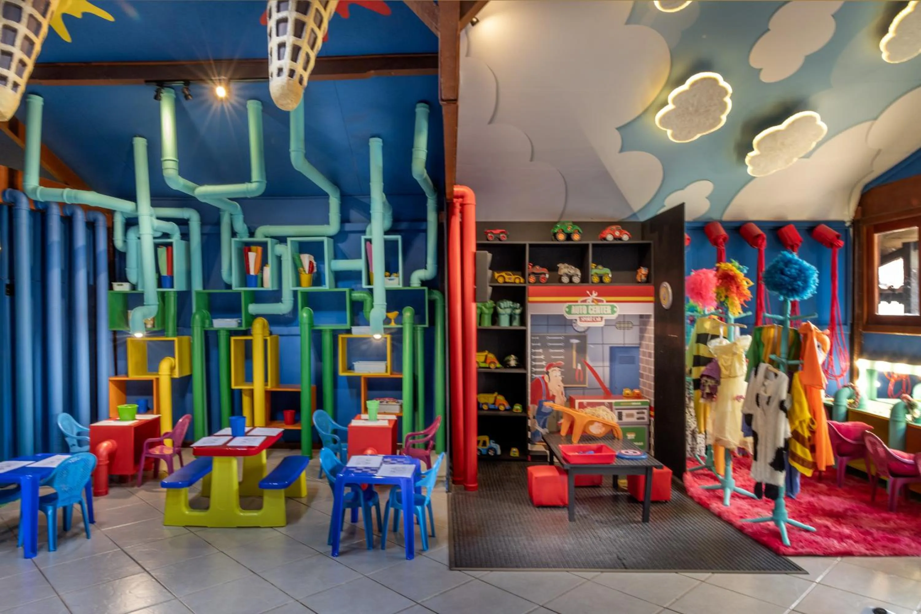 Children play ground in Hotel Fazenda Vilarejo All Inclusive