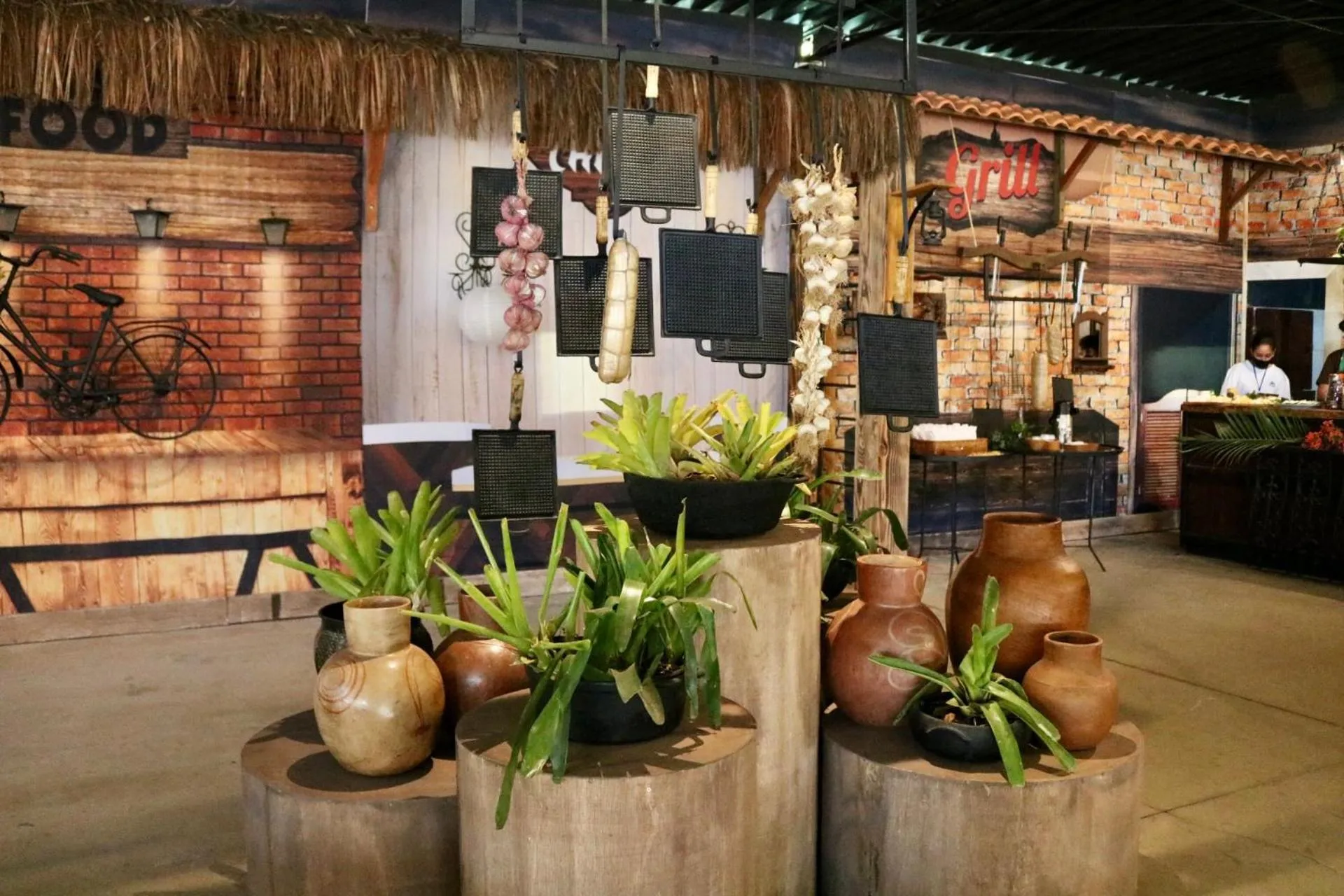 Restaurant/places to eat in Hotel Fazenda Vilarejo All Inclusive