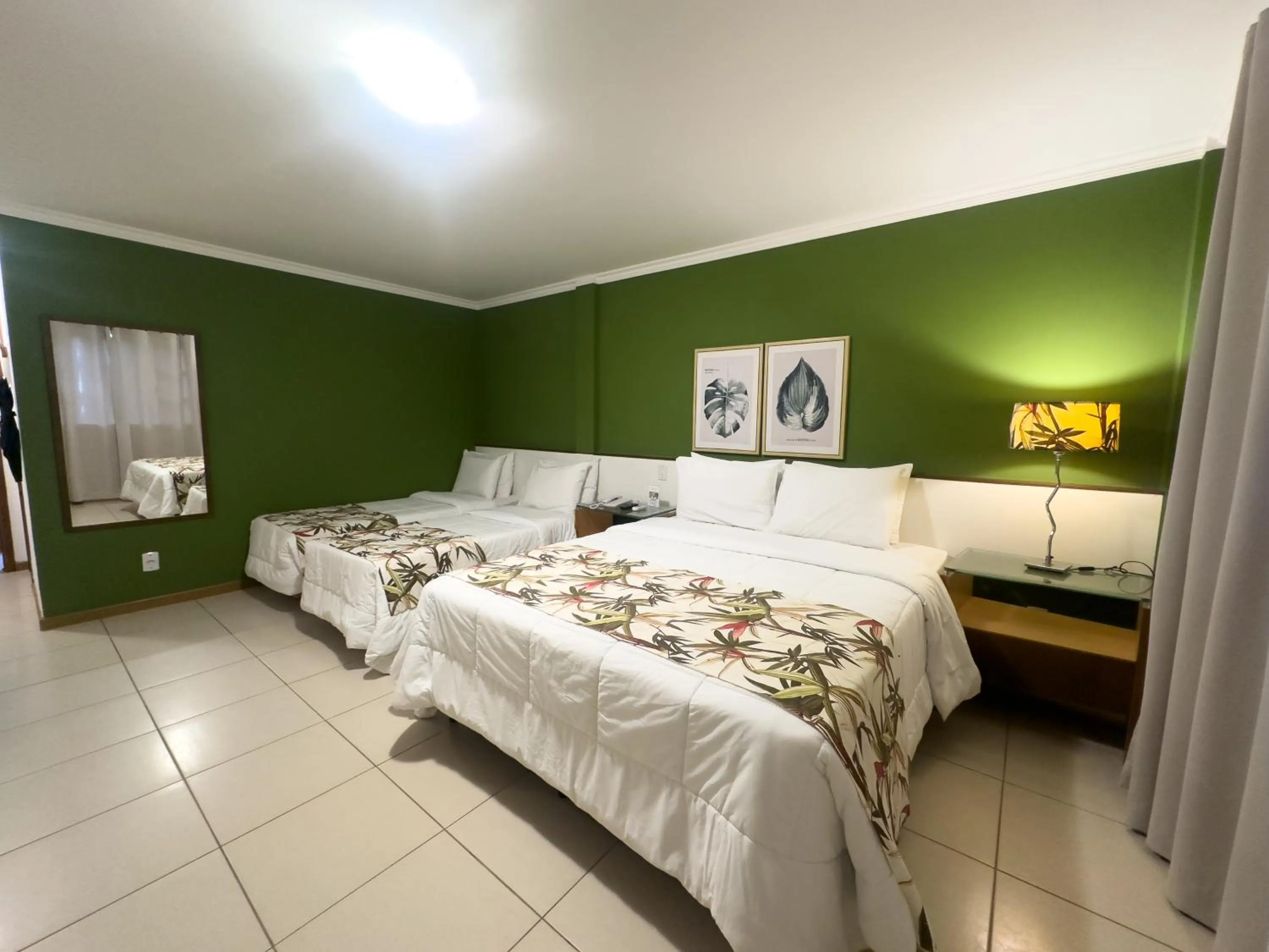 Bed in Hotel Fazenda Vilarejo All Inclusive