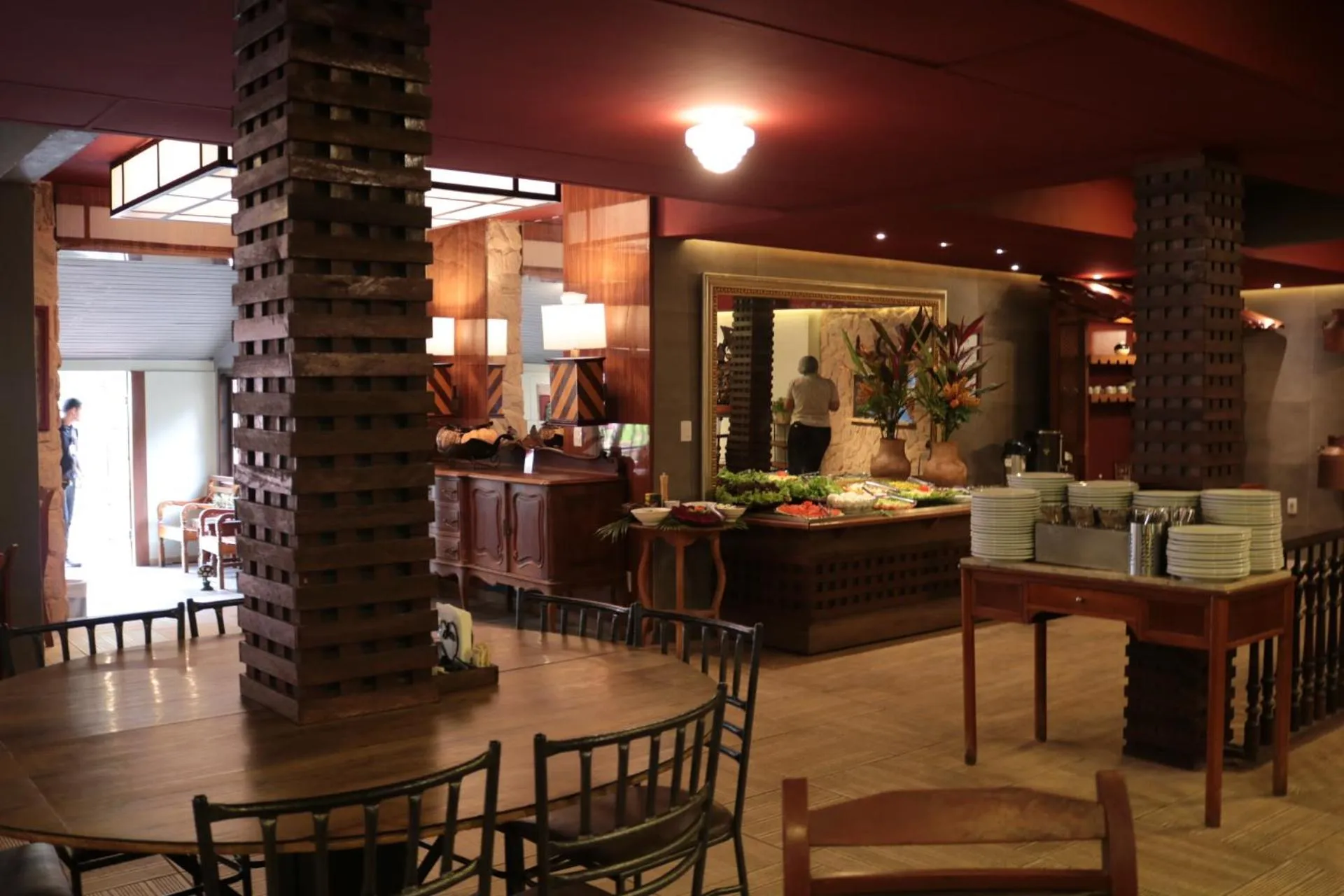 Restaurant/places to eat in Hotel Fazenda Vilarejo All Inclusive