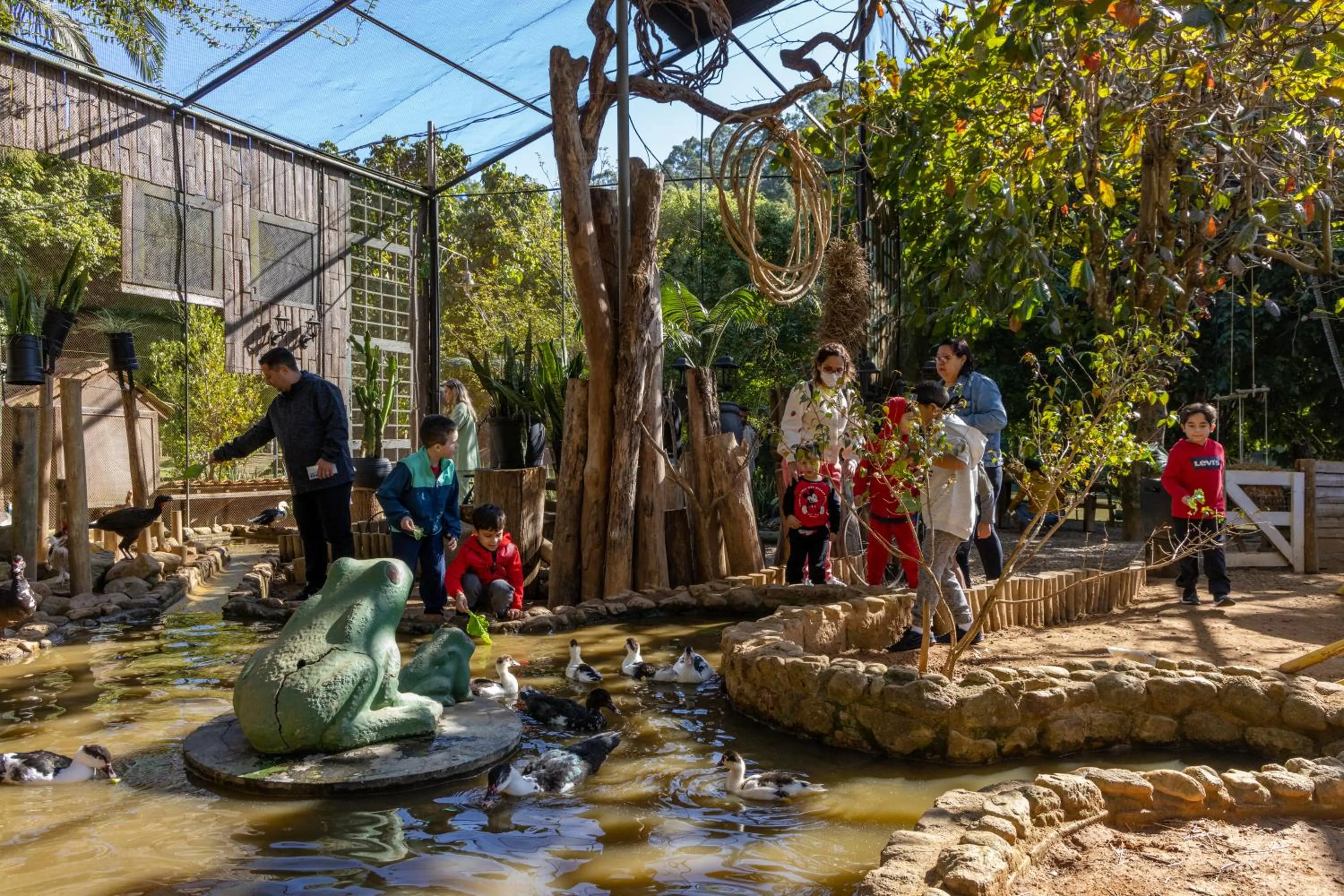 Garden in Hotel Fazenda Vilarejo All Inclusive