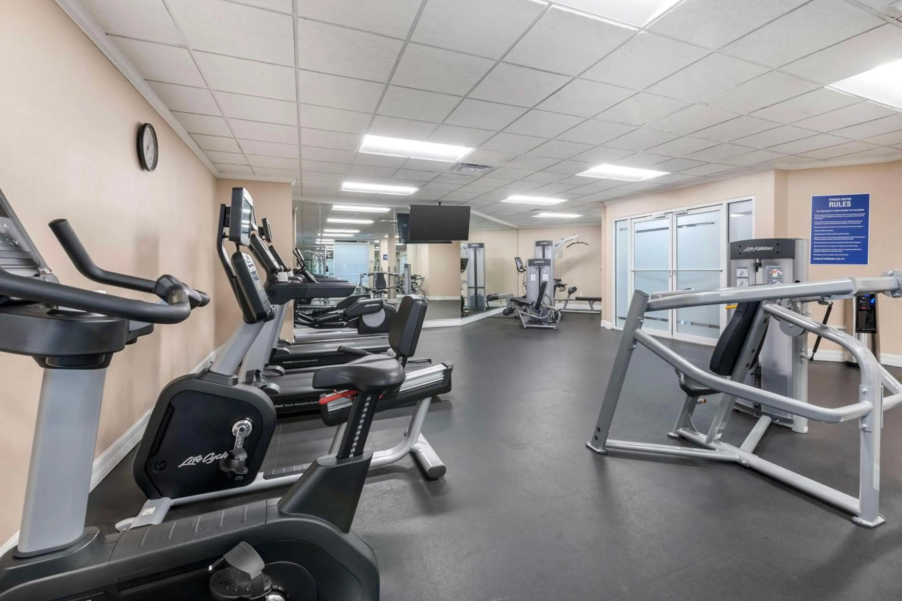 Fitness centre/facilities in Hilton Vacation Club Cypress Pointe Orlando