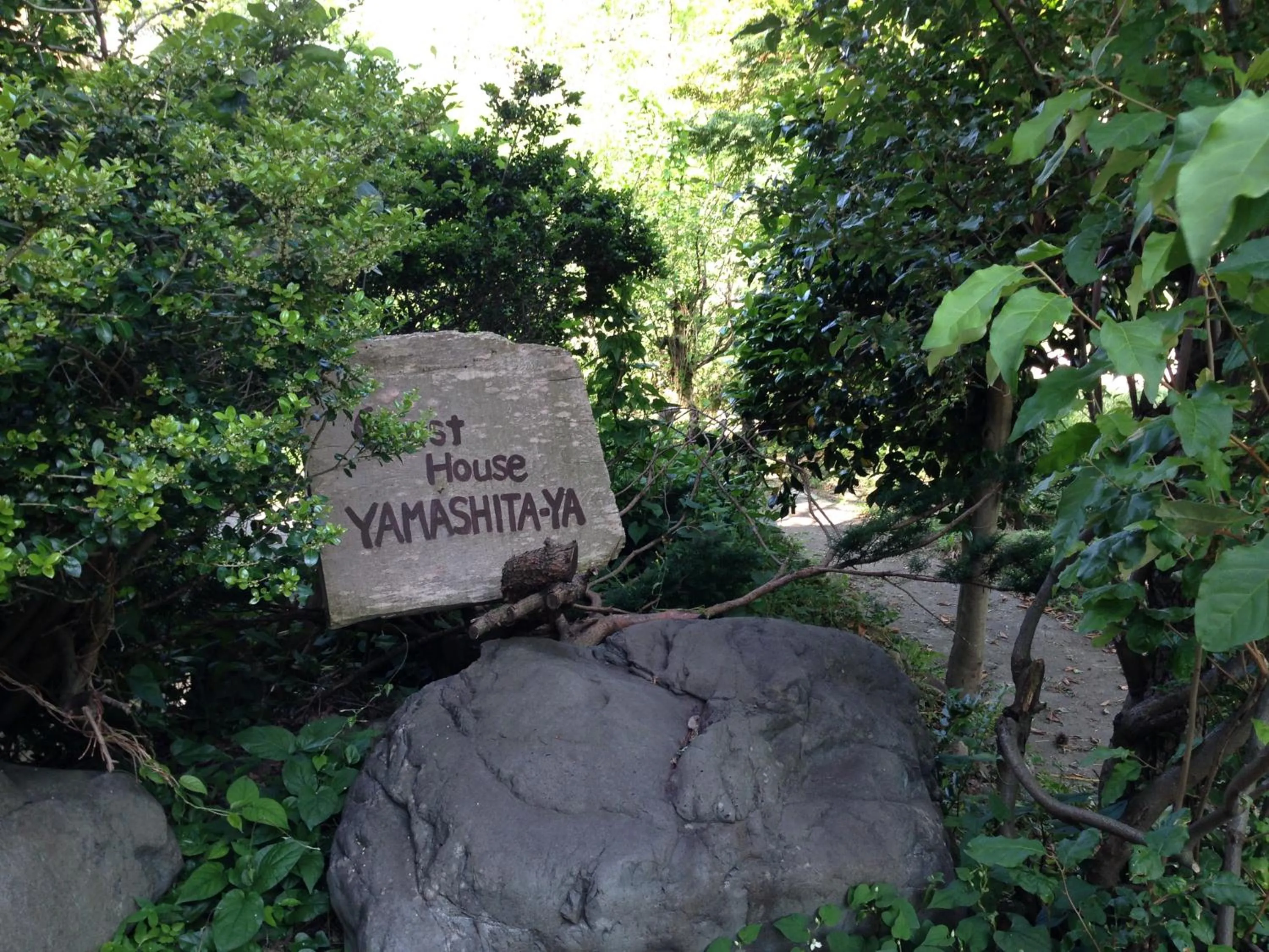 Garden in Guest House YAMASHITA-YA