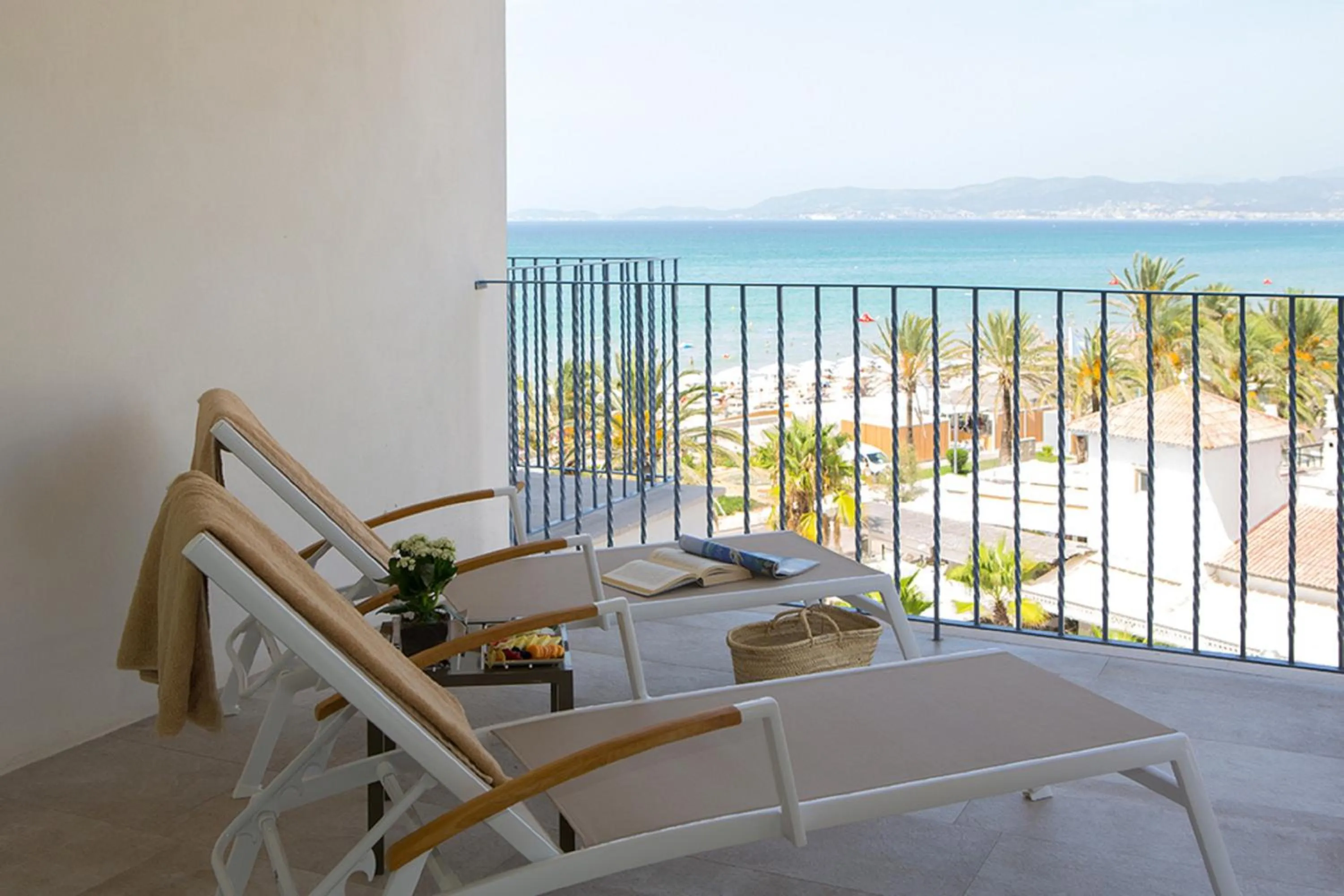 Balcony/Terrace in Myseahouse Flamingo - Adults Only 4* Sup