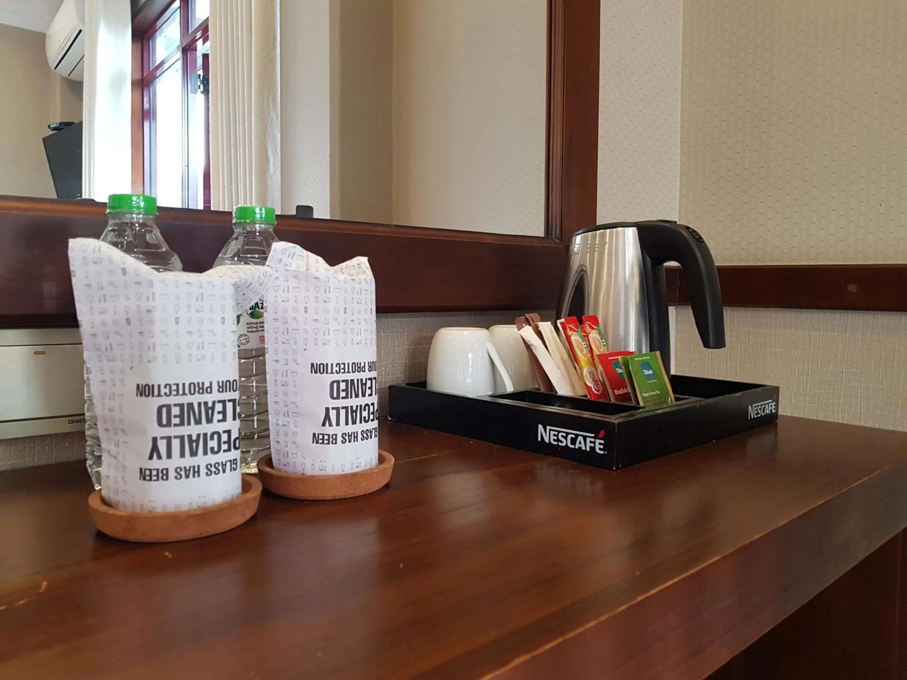 Coffee/tea facilities in Galaxy City Hotel