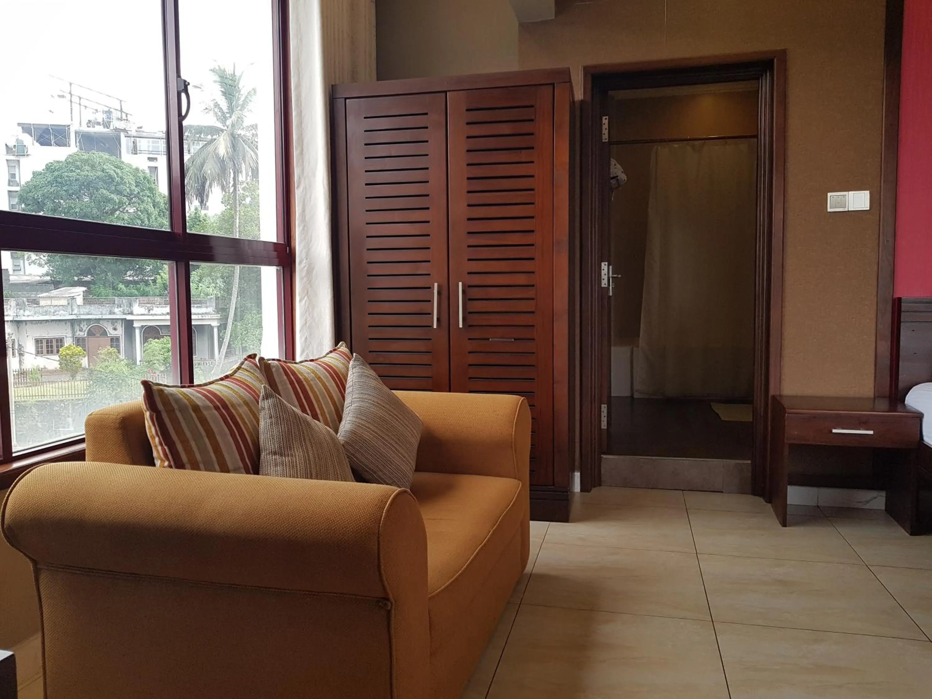 Living room in Galaxy City Hotel