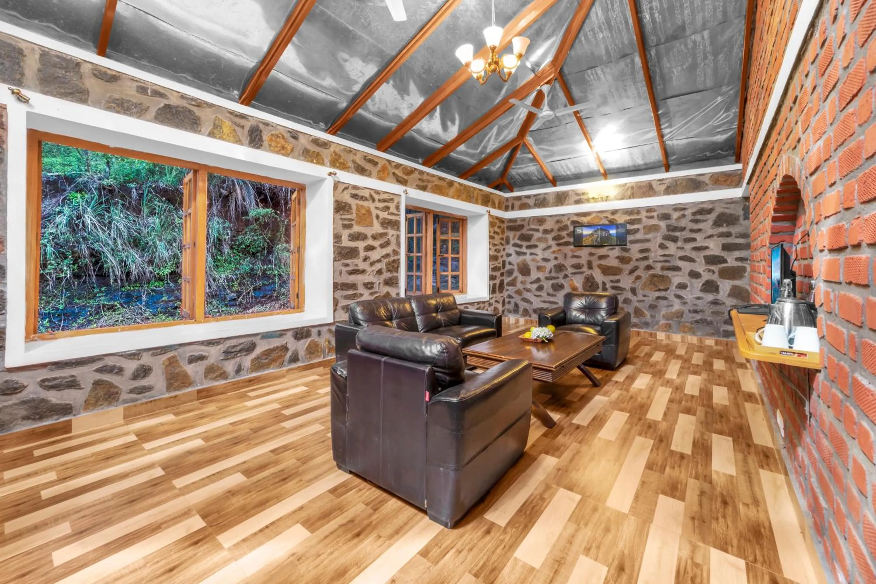 Living room in Zacs Valley Resort & Wellness Retreat Kodaikanal