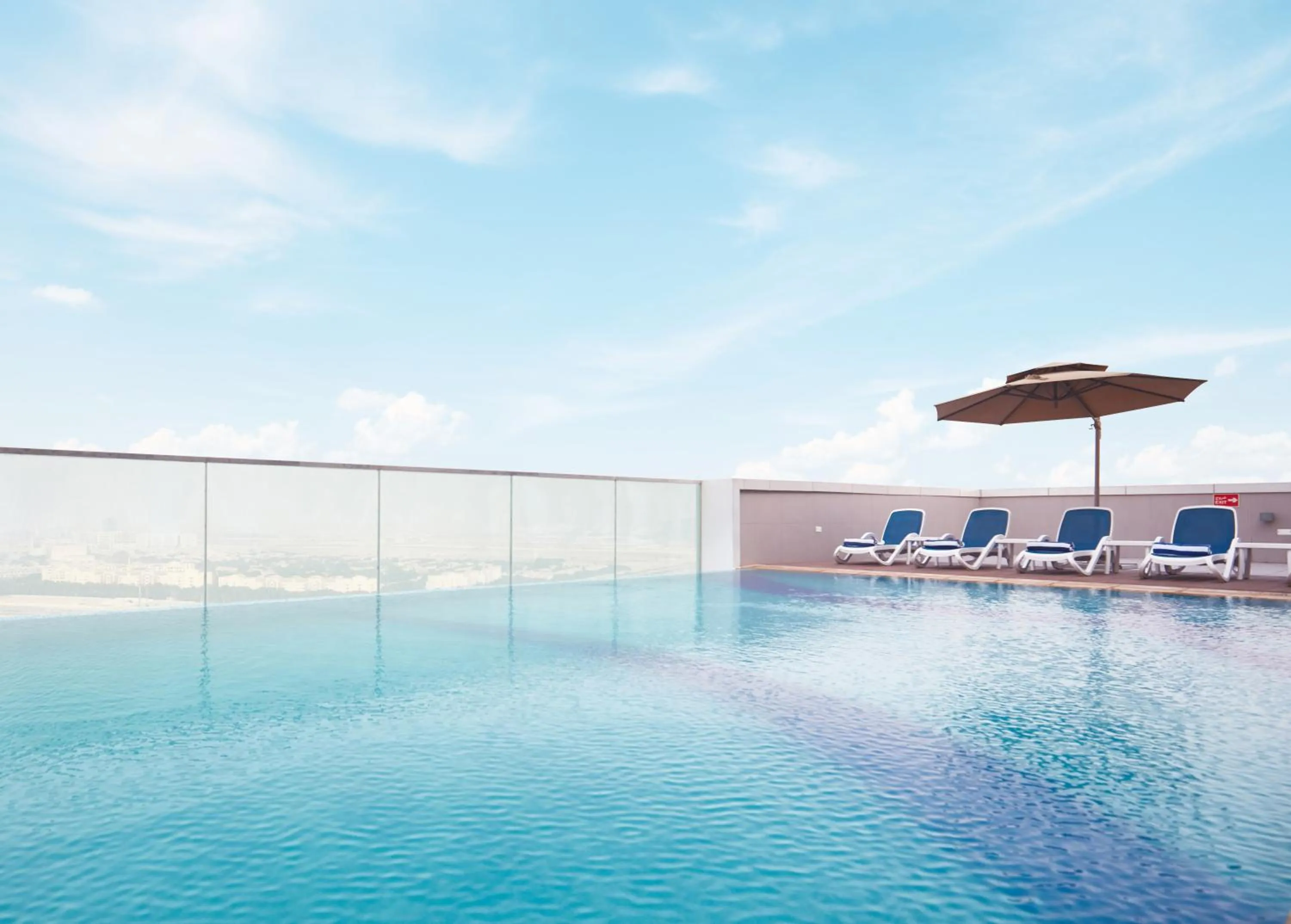 Swimming pool in Treppan Hotel & Suites By Fakhruddin