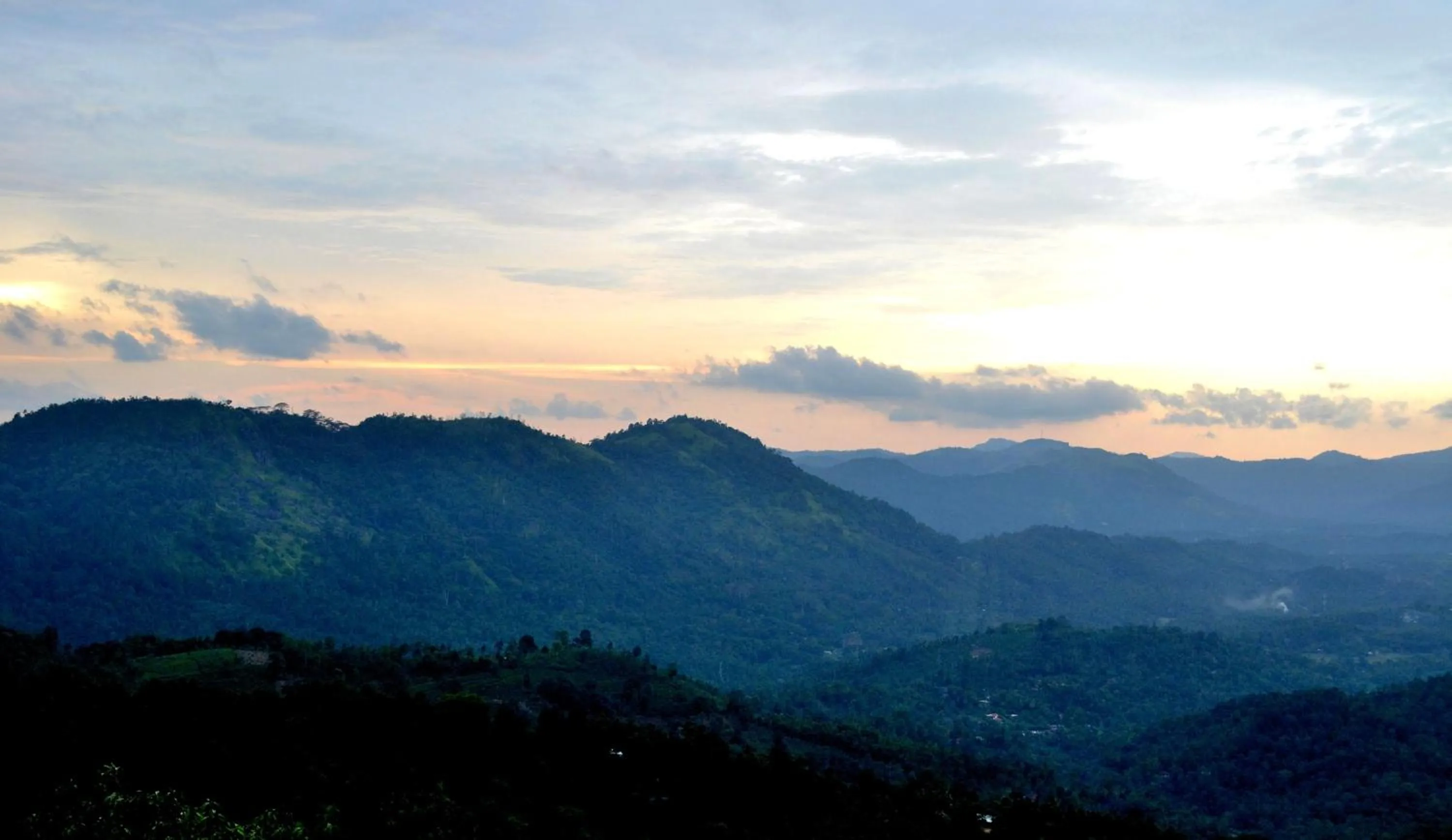 Mountain view in Green View Holiday Resort
