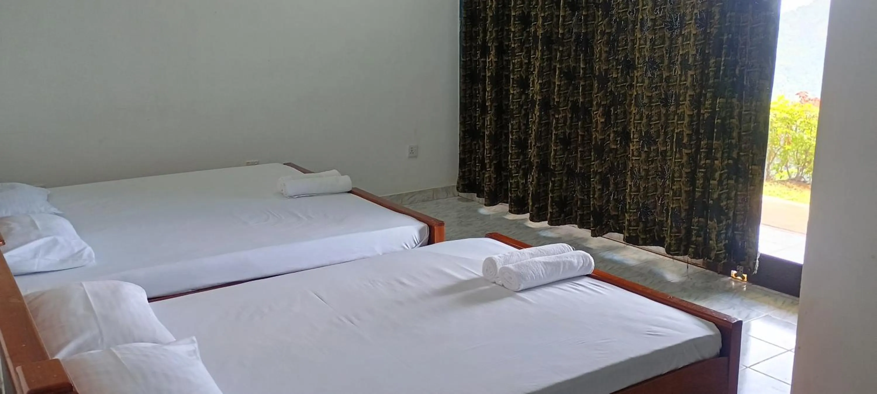 Bed in Green View Holiday Resort