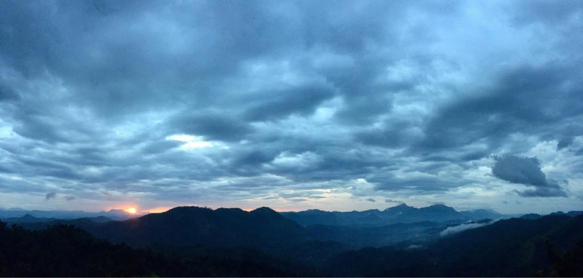 Mountain view in Green View Holiday Resort