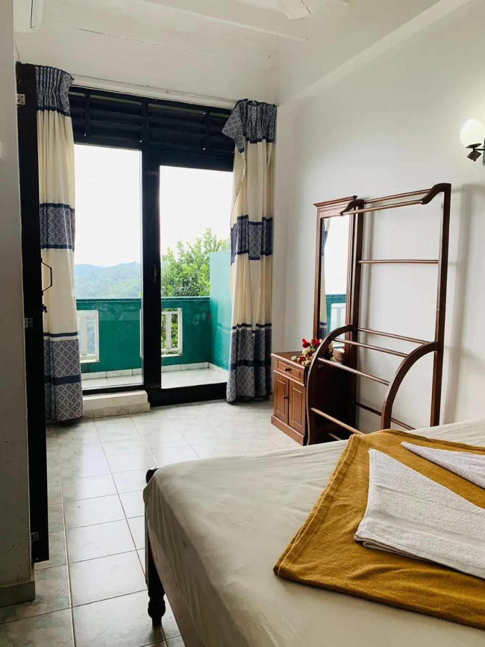 Bed in Green View Holiday Resort