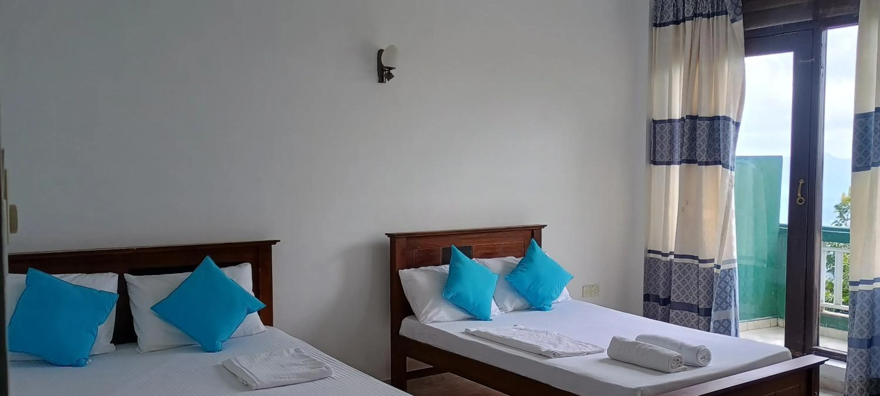 Bed in Green View Holiday Resort