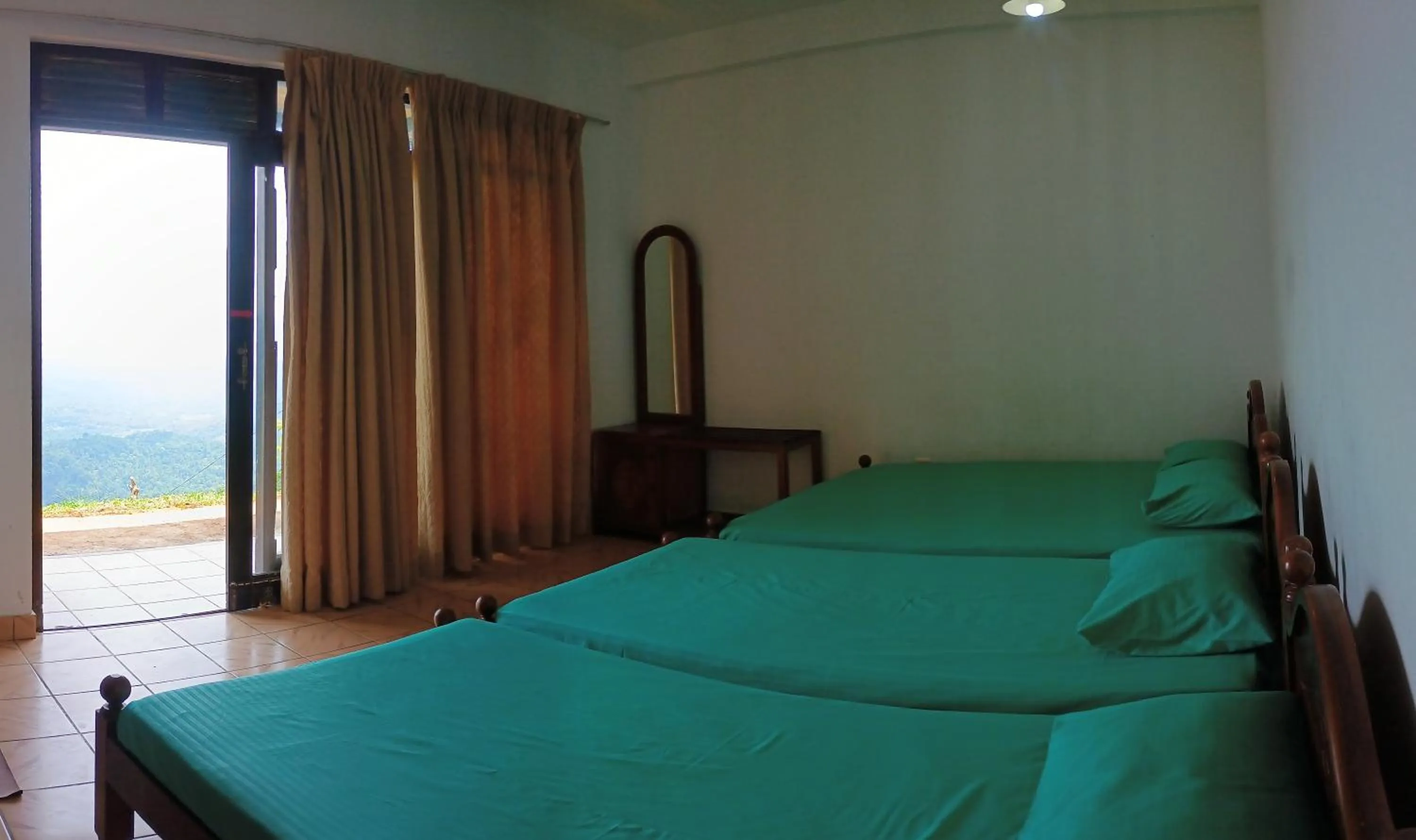 Bed in Green View Holiday Resort