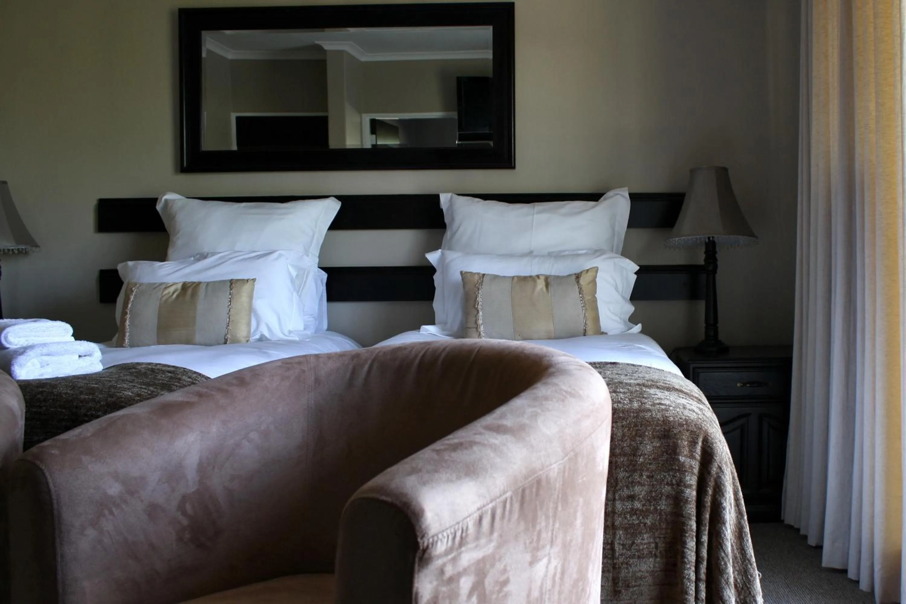 Bed in Lemon & Lime Guesthouse