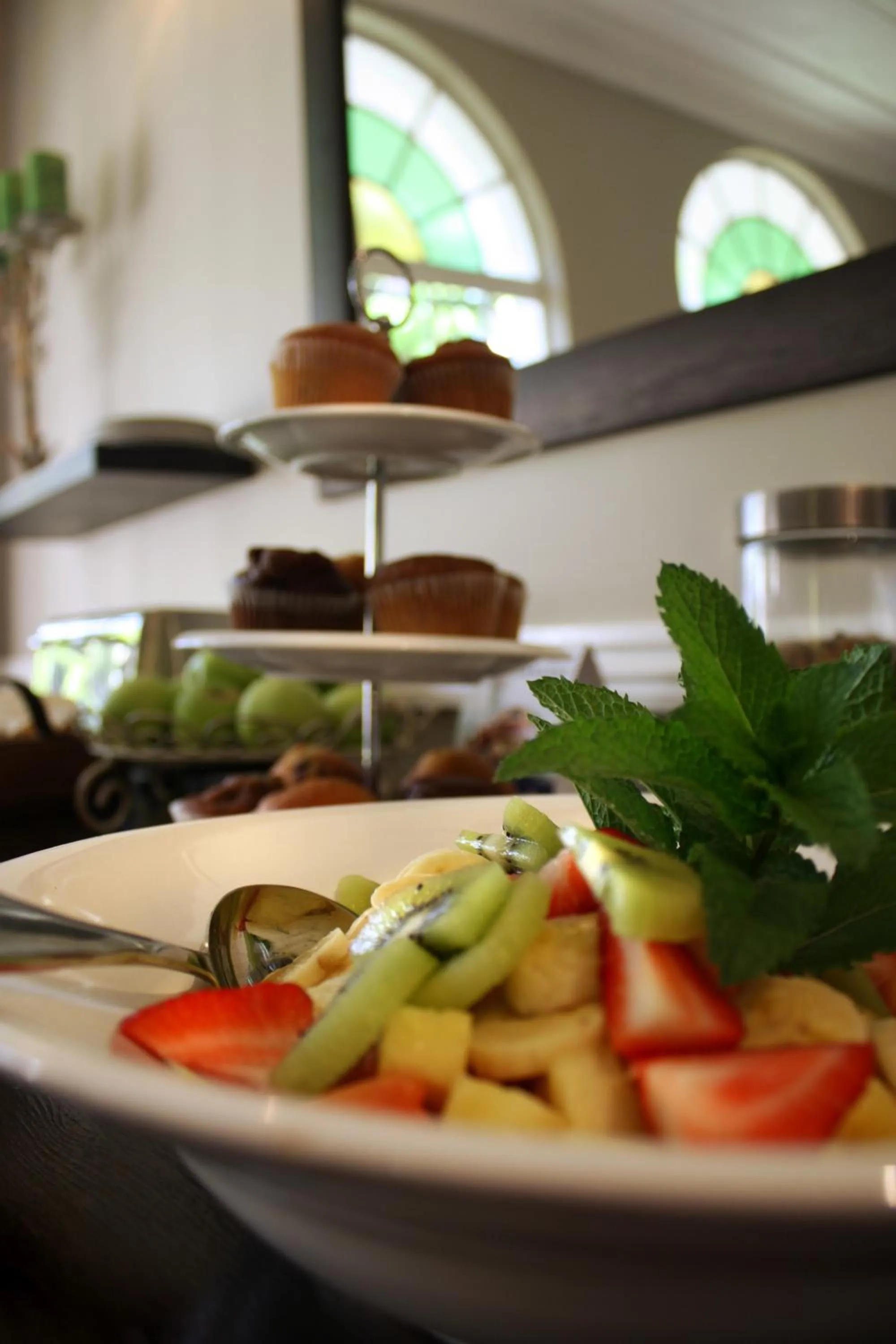 Continental breakfast in Lemon & Lime Guesthouse
