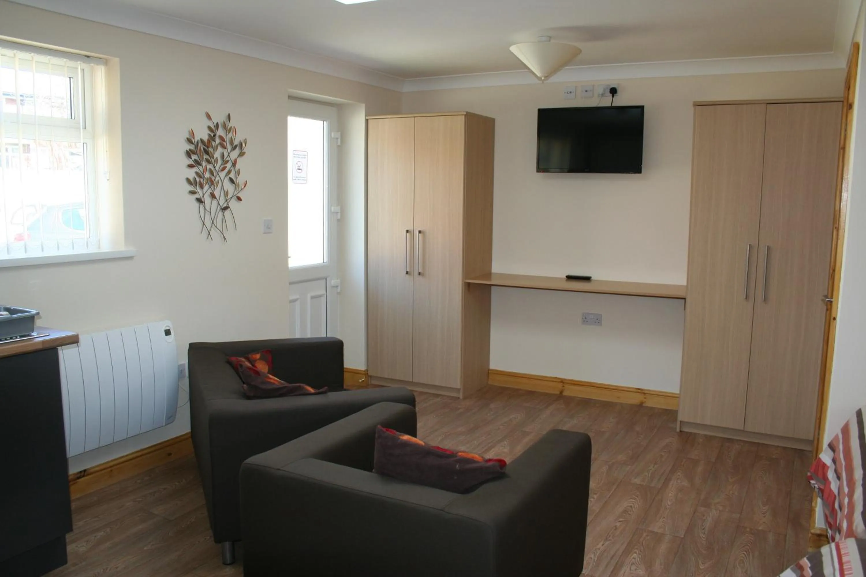 Dining area in Castle Lodge