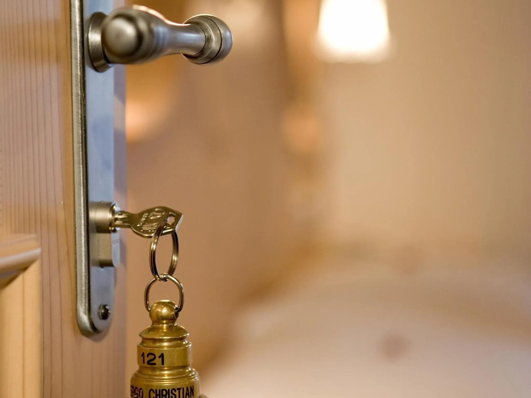 Decorative detail in Hotel Christian