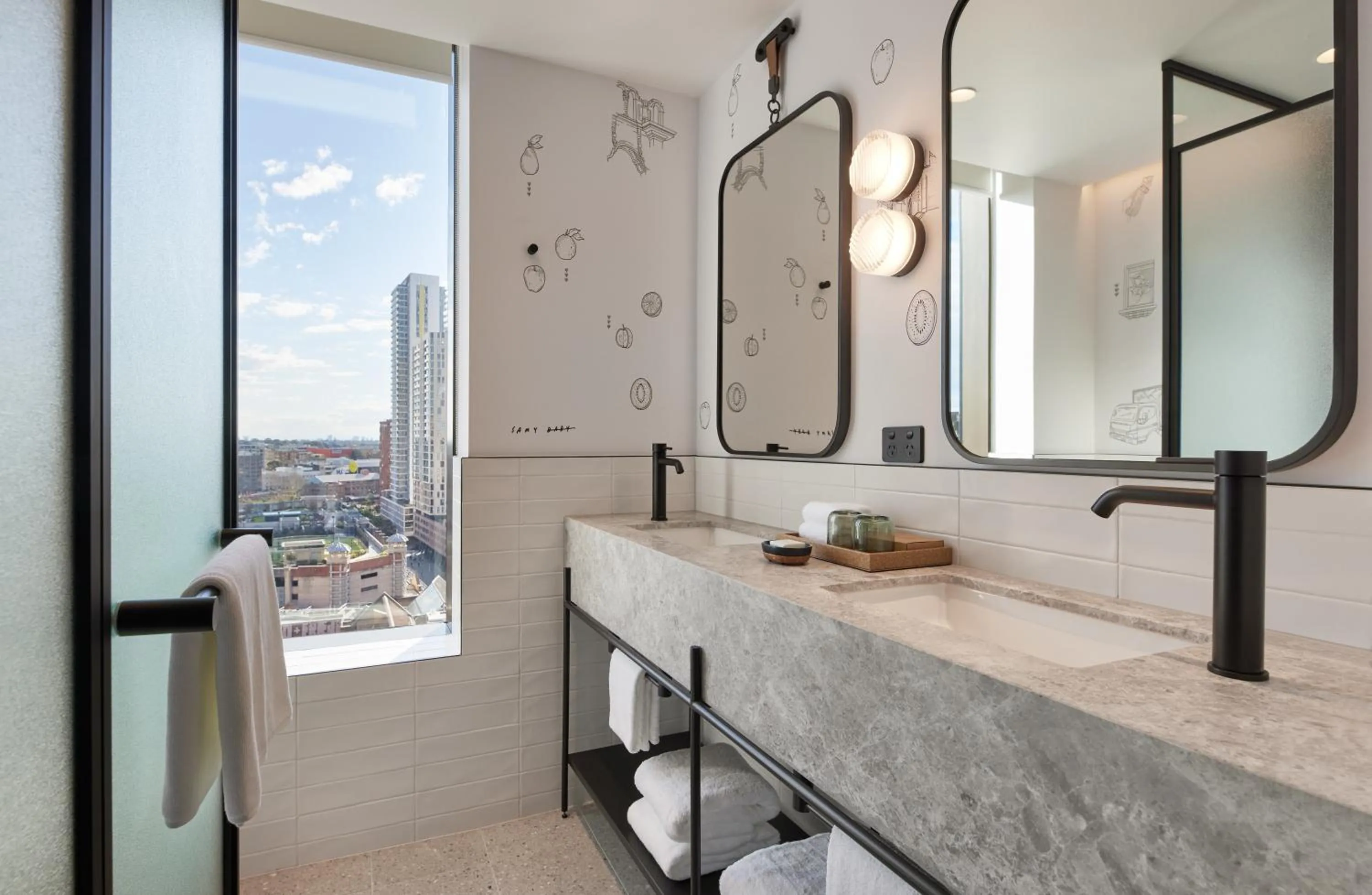 Bathroom in Caption By Hyatt Central Sydney