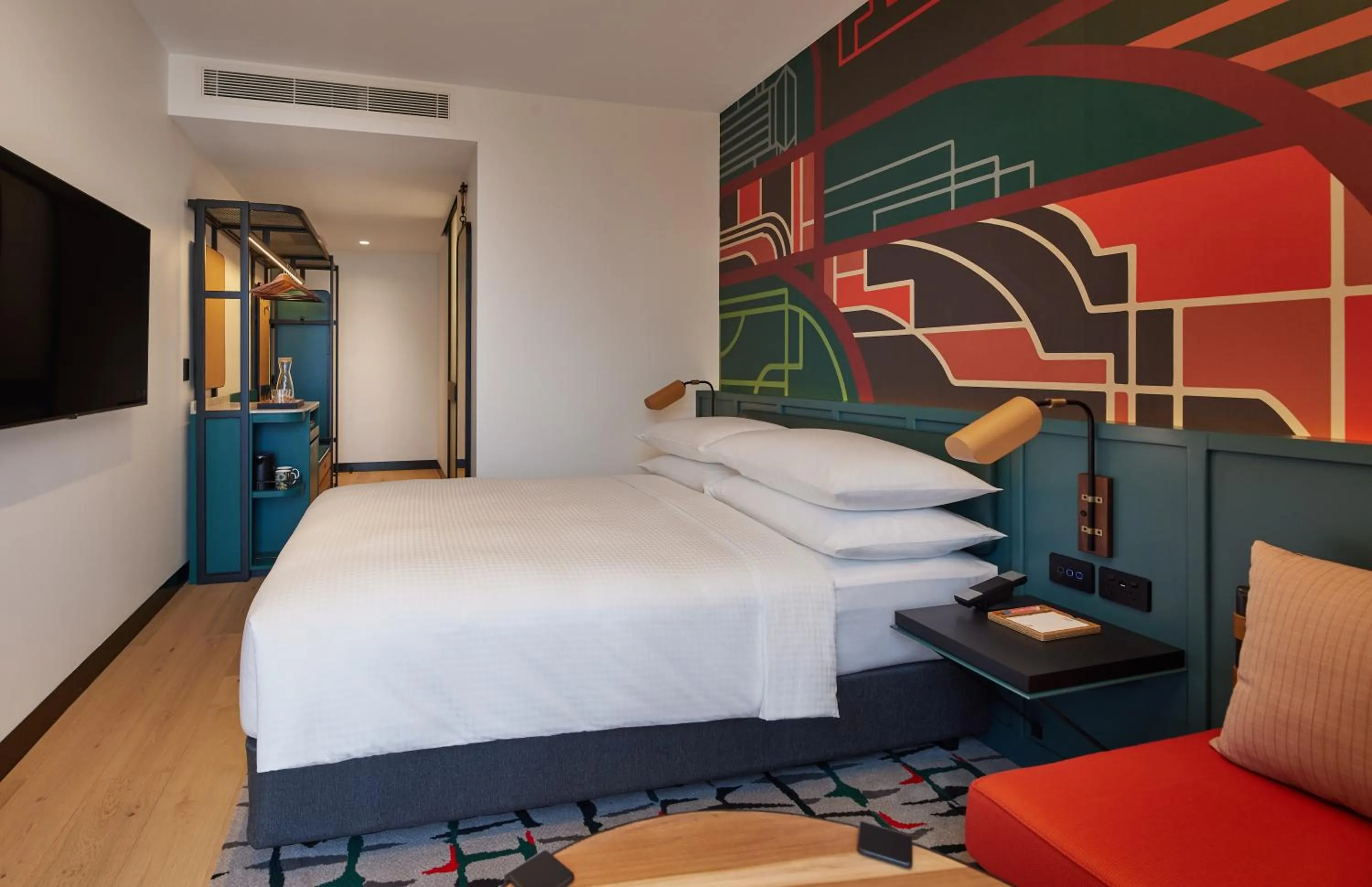Bedroom, Bed in Caption By Hyatt Central Sydney