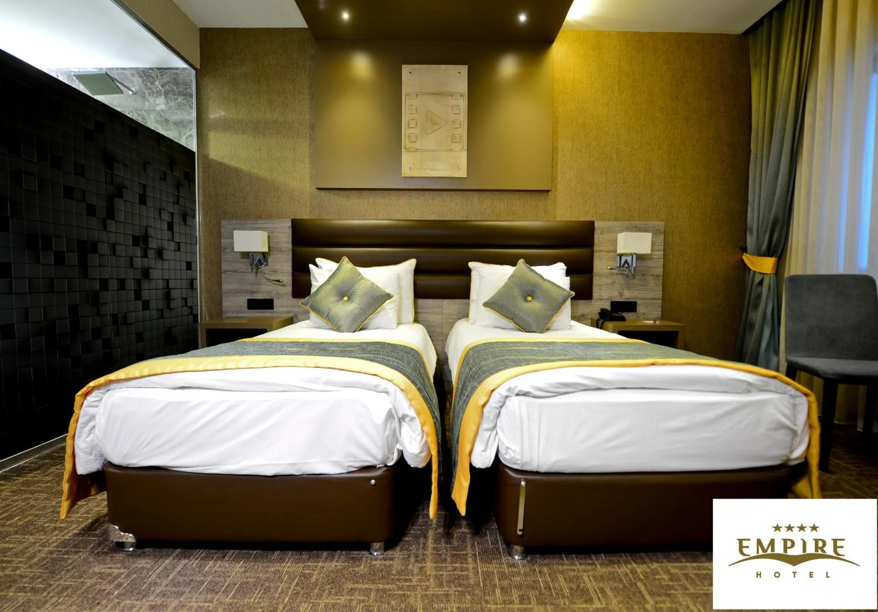 Bed in Empire Hotel İstanbul