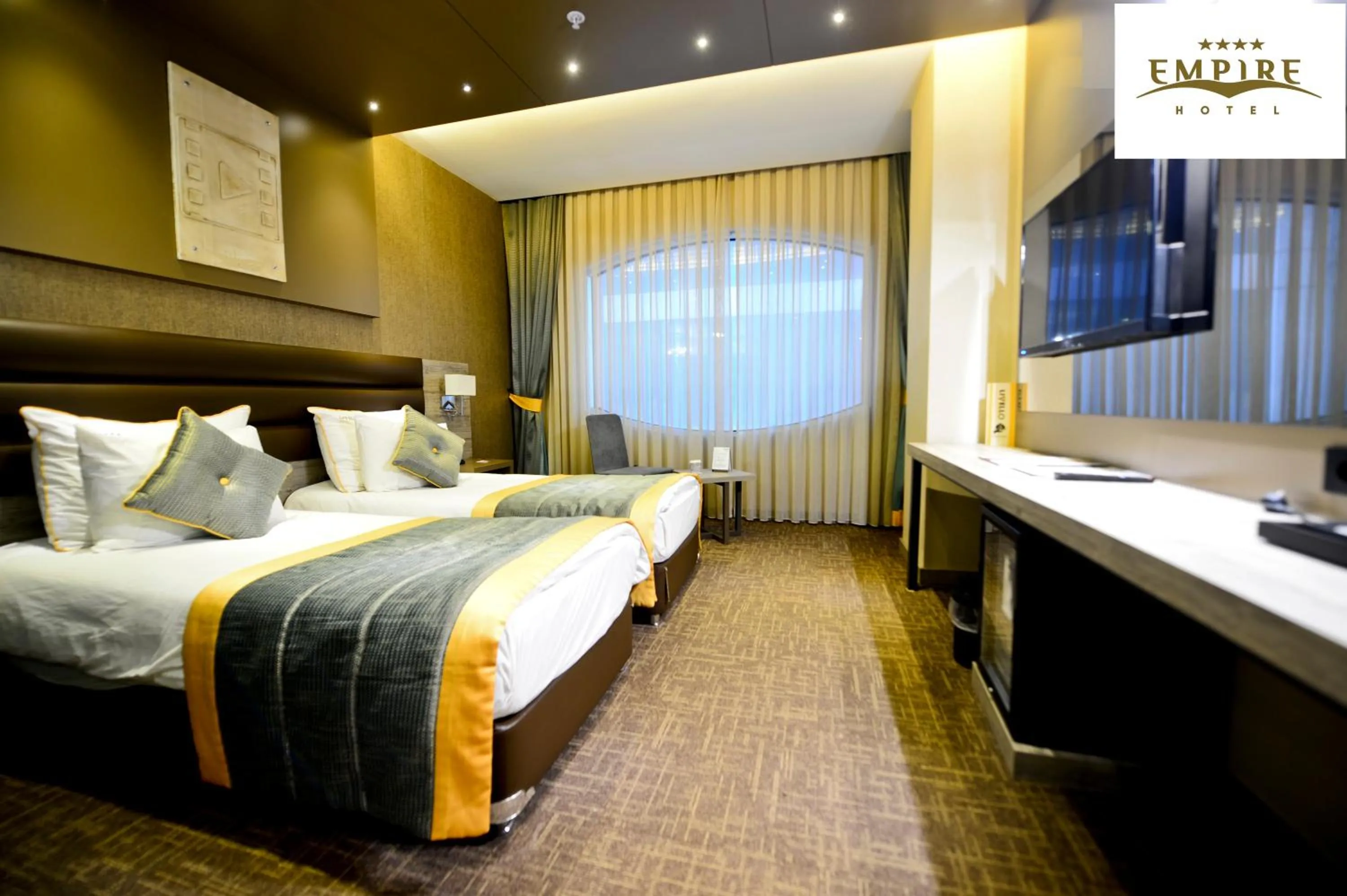 Bed in Empire Hotel İstanbul